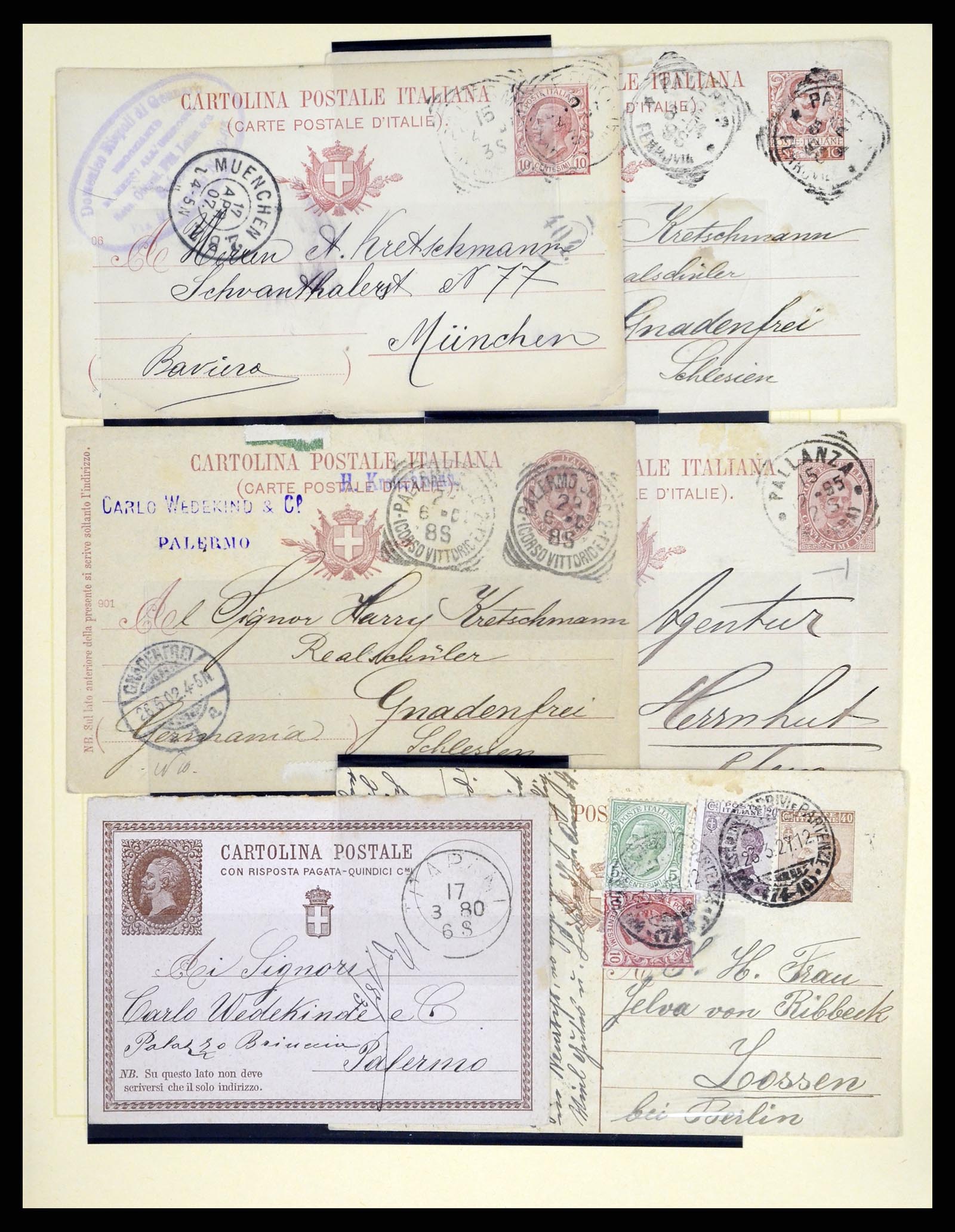 37553 111 - Stamp collection 37553 Italy 1852-1990.