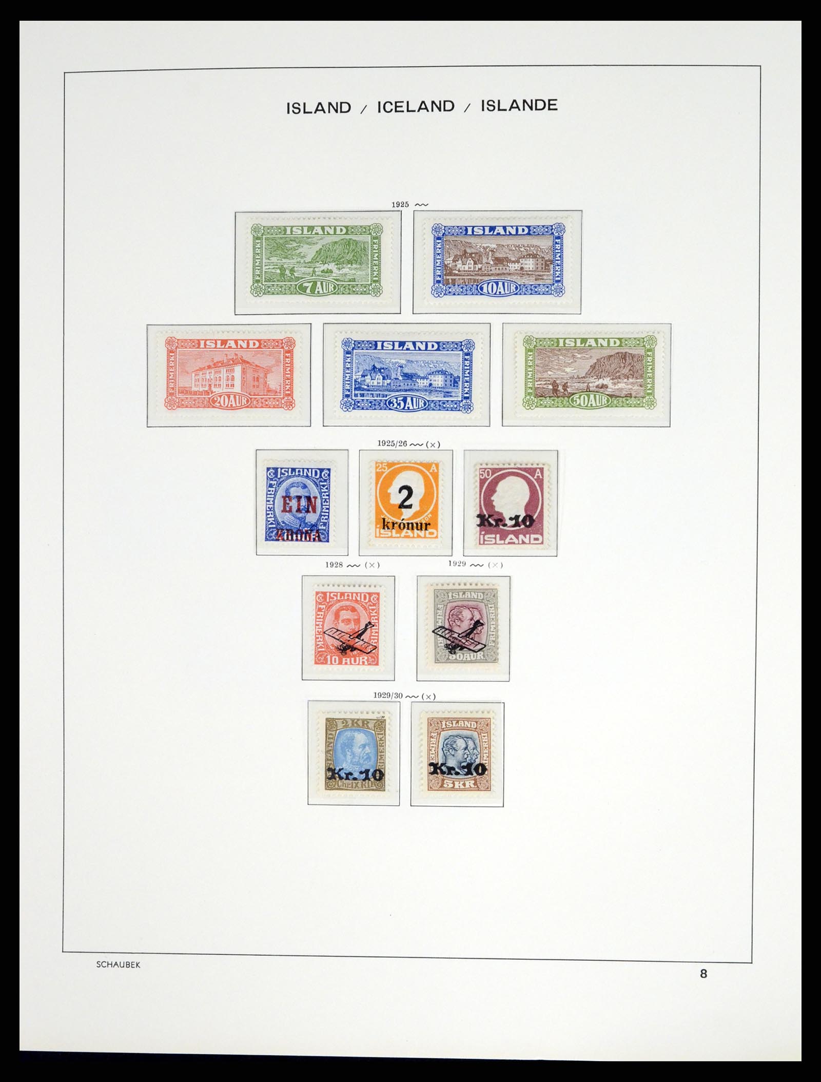 37555 009 - Postzegelverzameling 37555 IJsland 1873-2010.