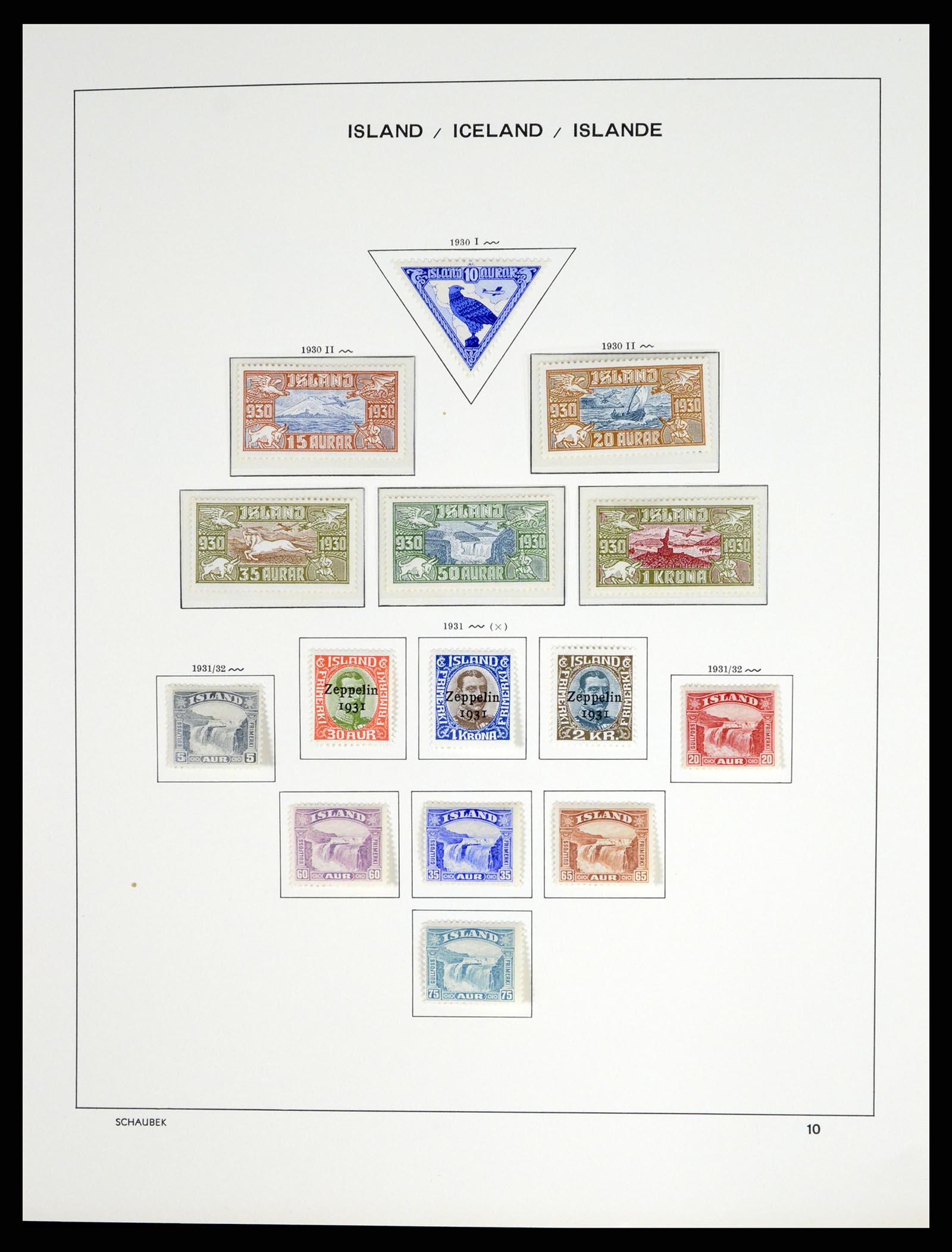 37555 011 - Postzegelverzameling 37555 IJsland 1873-2010.