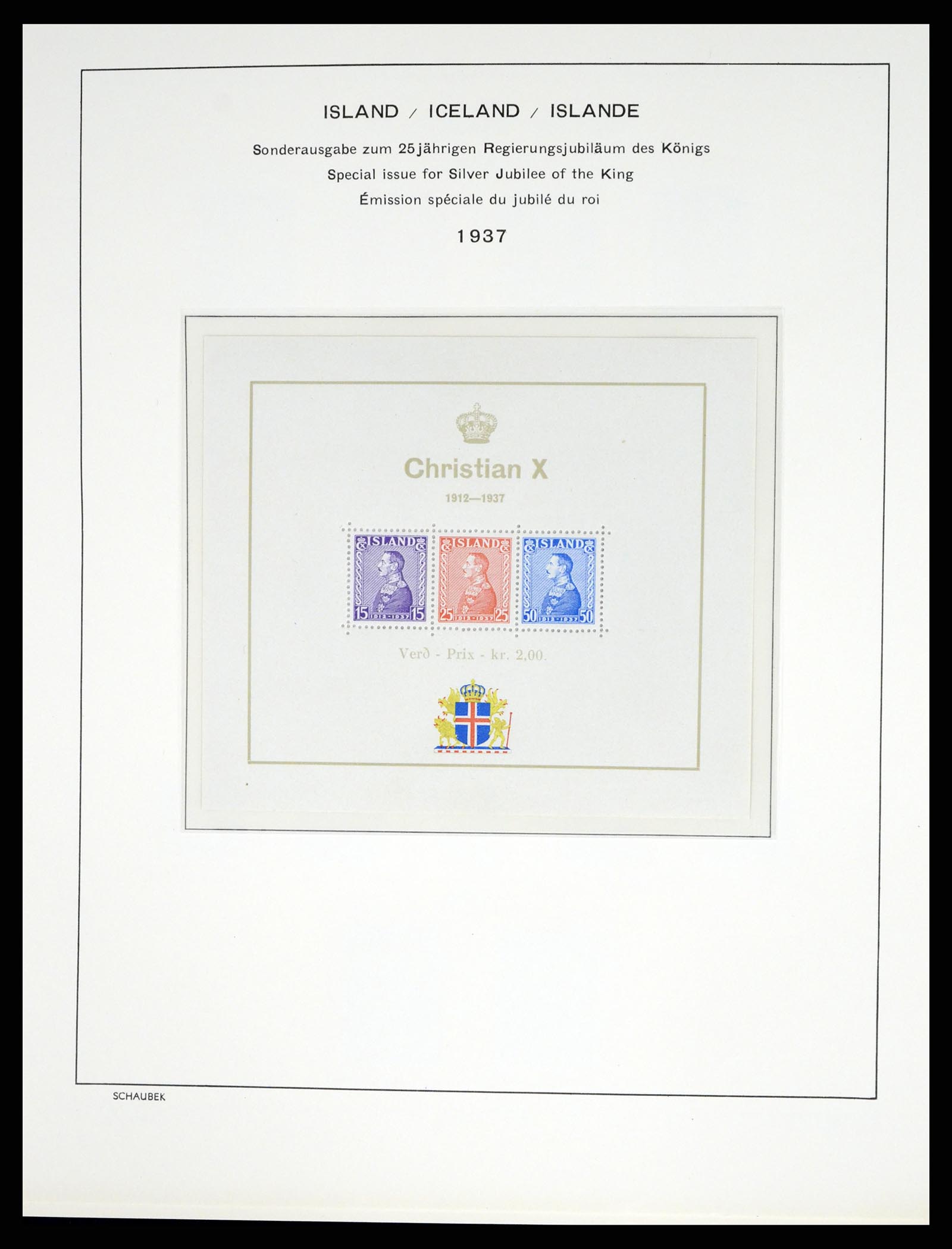 37555 014 - Postzegelverzameling 37555 IJsland 1873-2010.