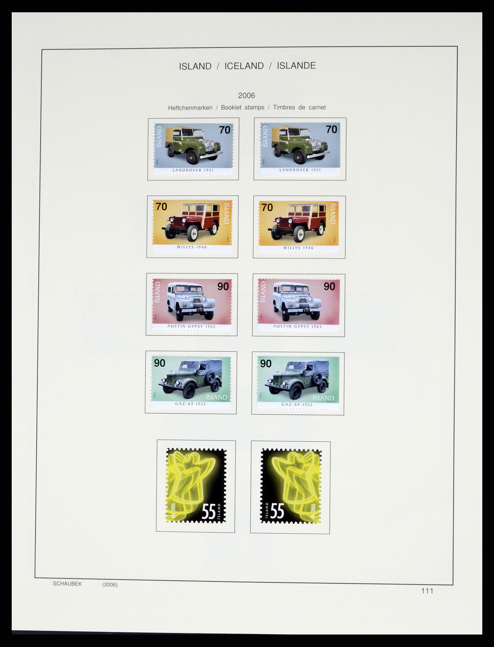 37555 139 - Postzegelverzameling 37555 IJsland 1873-2010.