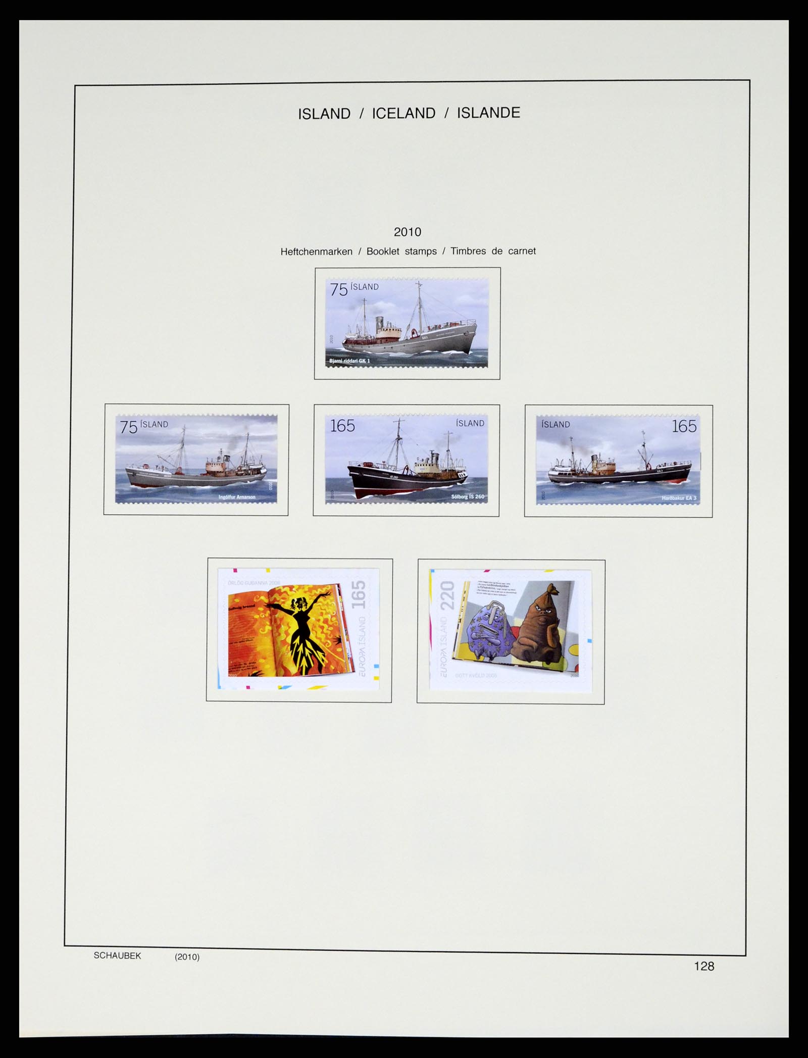 37555 162 - Postzegelverzameling 37555 IJsland 1873-2010.