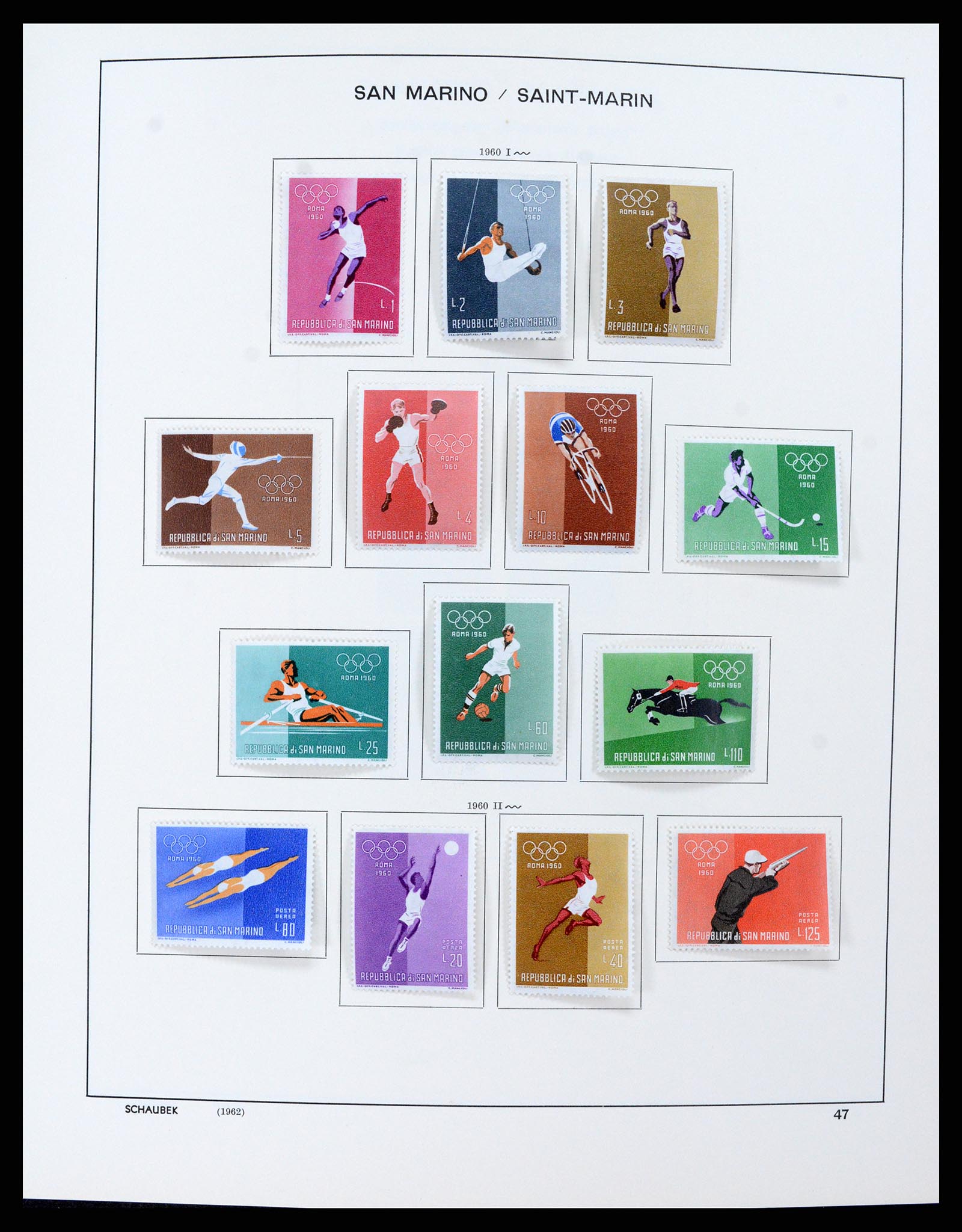 37556 048 - Postzegelverzameling 37556 San Marino 1877-2017.