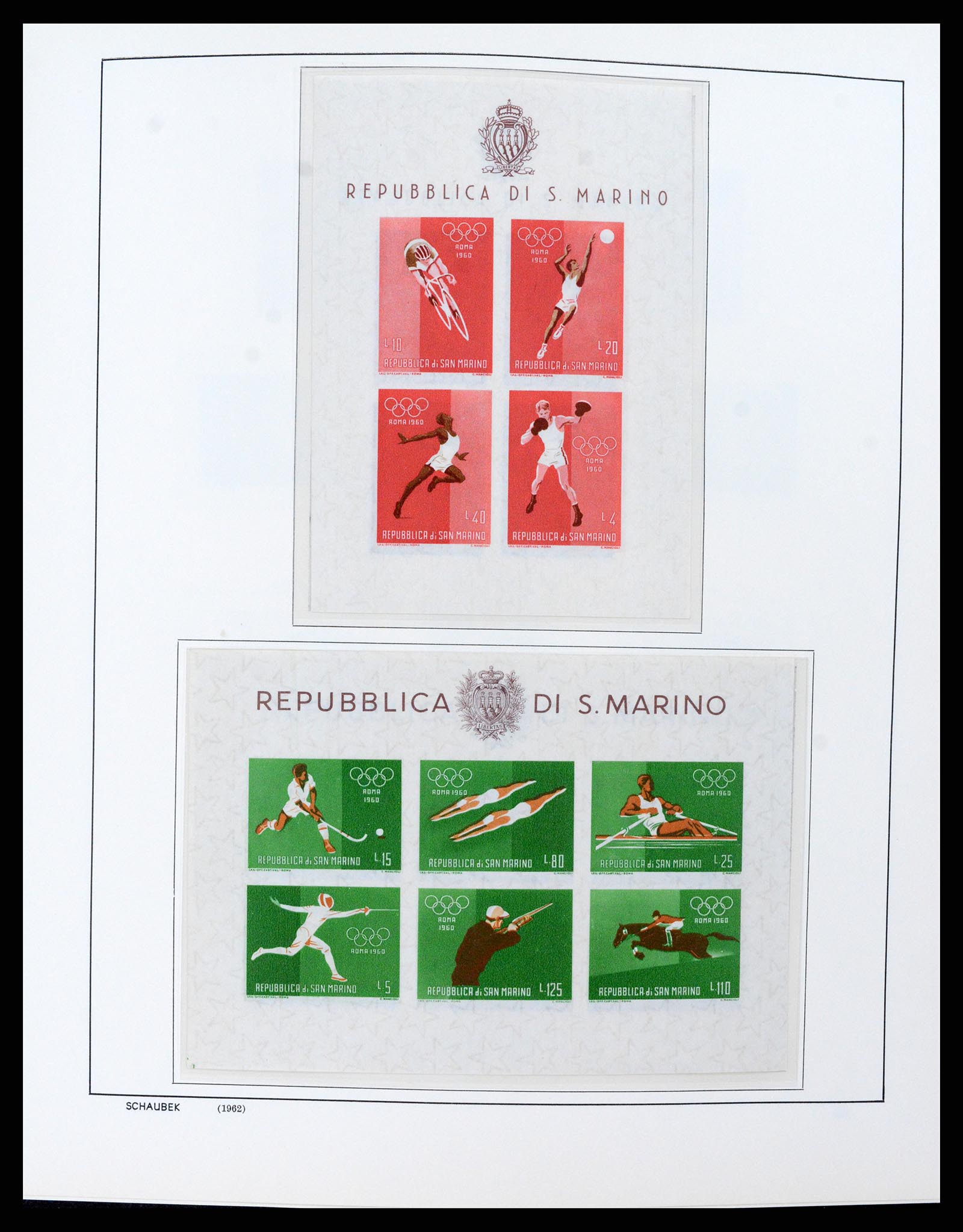 37556 050 - Stamp collection 37556 San Marino 1877-2017.