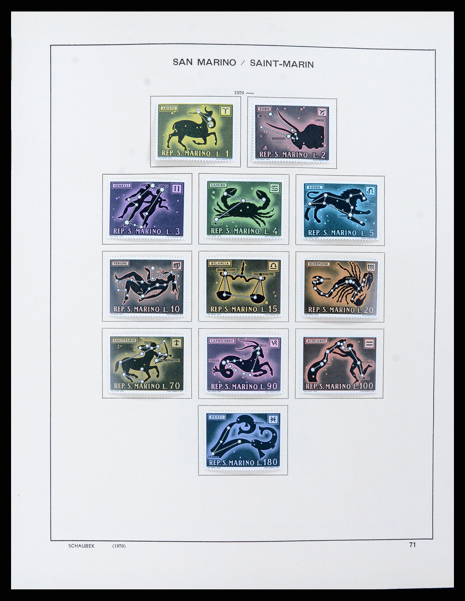37556 074 - Stamp collection 37556 San Marino 1877-2017.