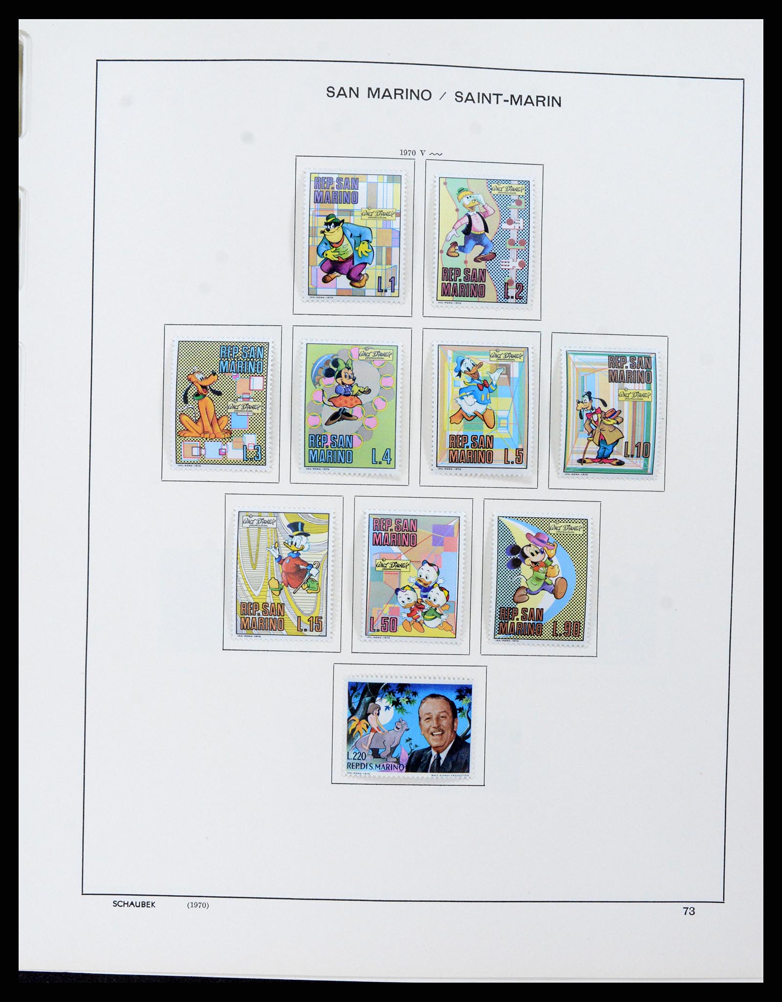 37556 076 - Stamp collection 37556 San Marino 1877-2017.