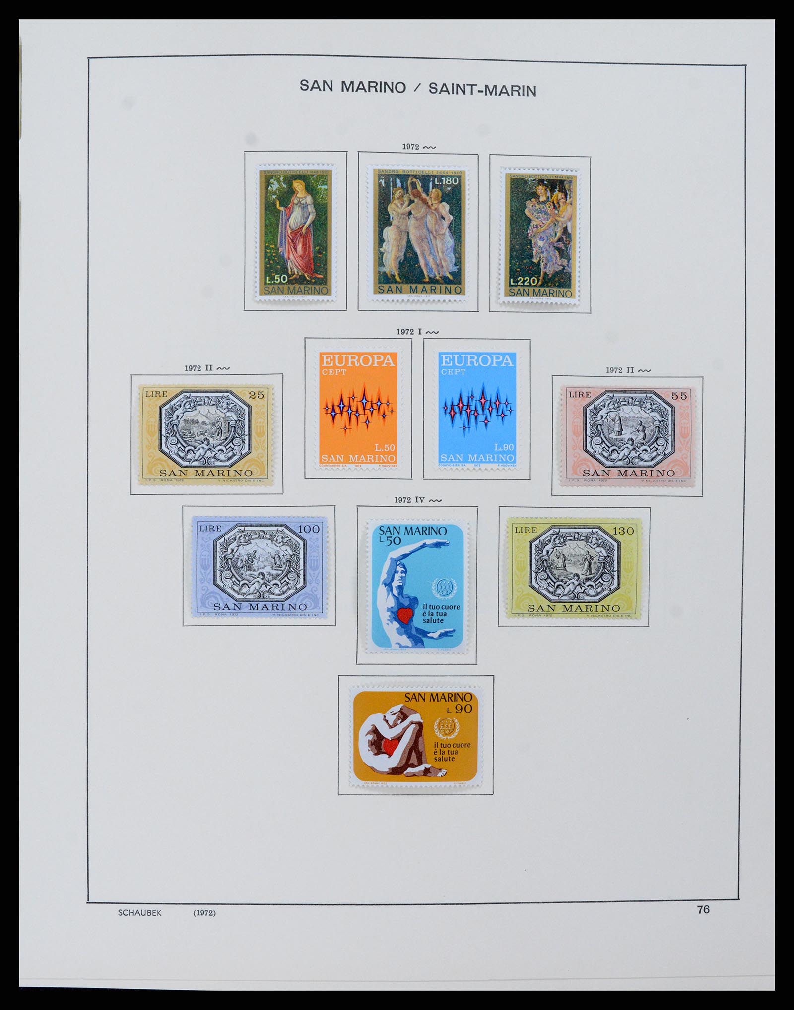37556 079 - Stamp collection 37556 San Marino 1877-2017.
