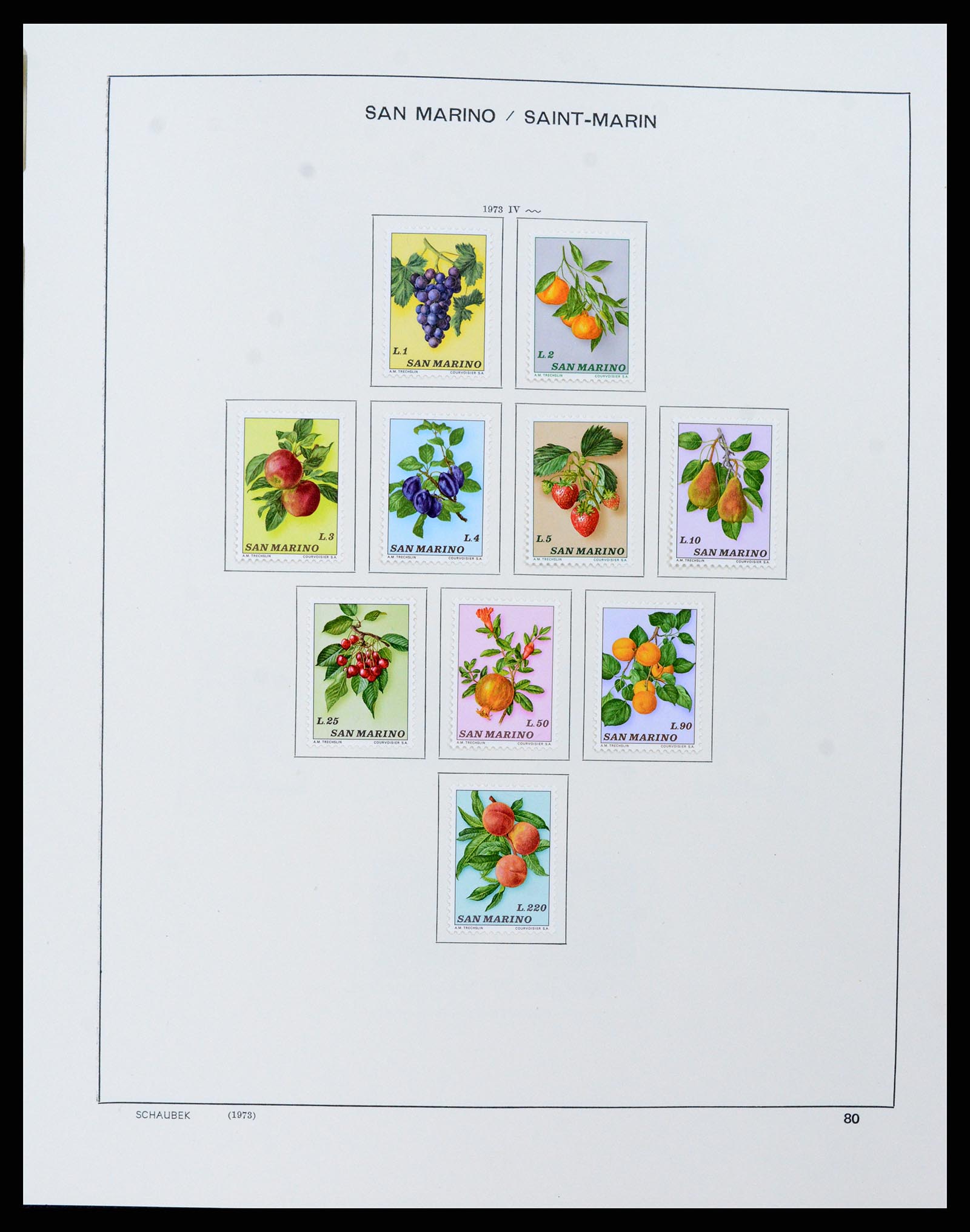 37556 083 - Stamp collection 37556 San Marino 1877-2017.