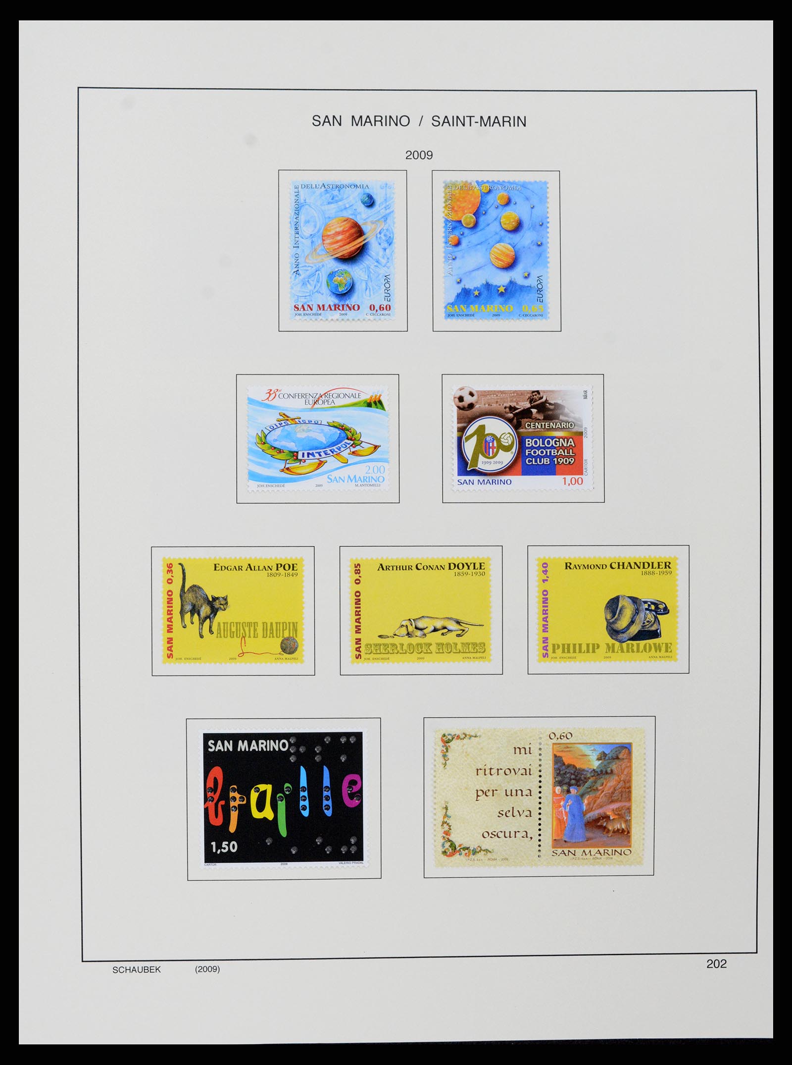 37556 245 - Stamp collection 37556 San Marino 1877-2017.