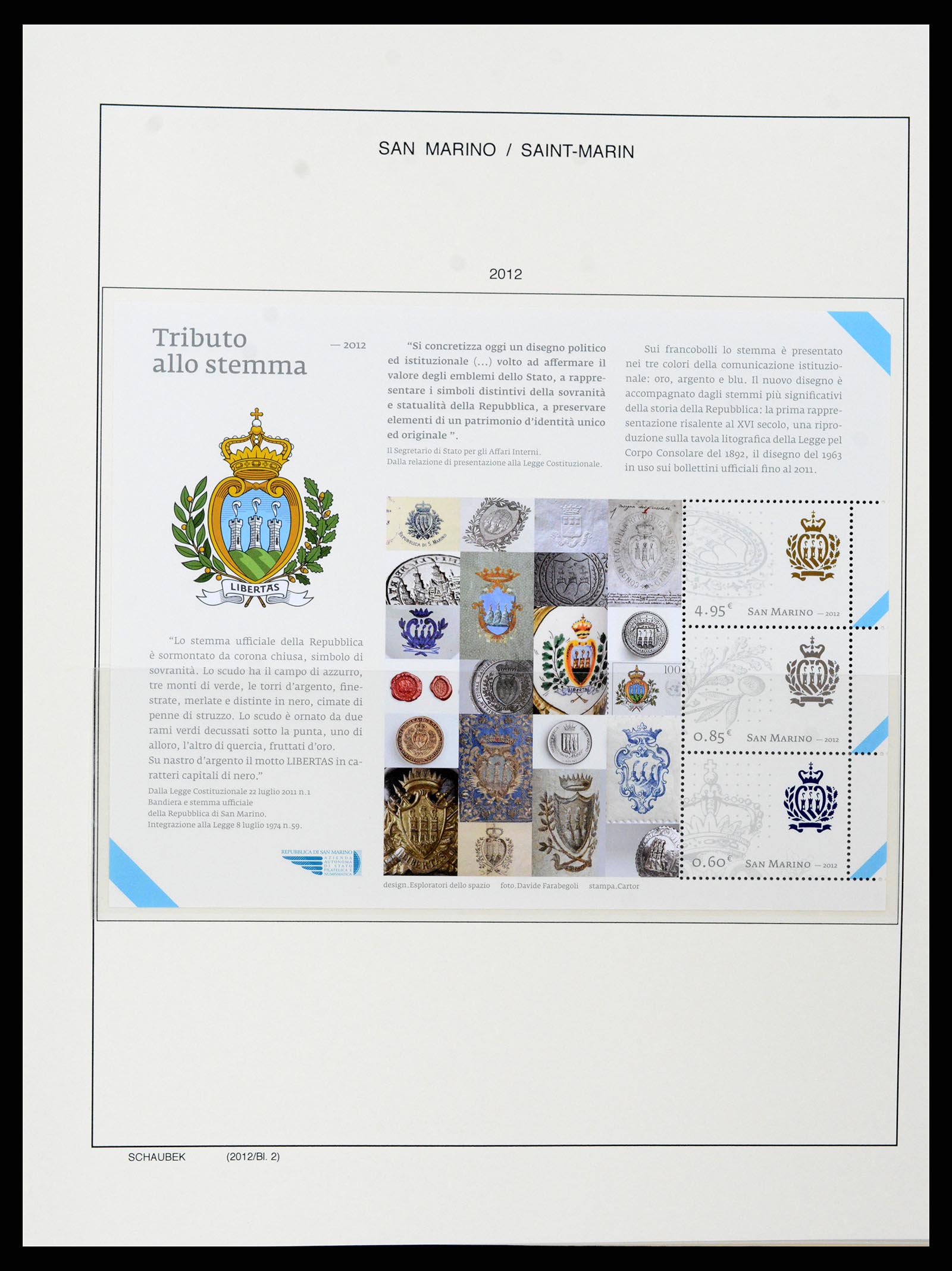 37556 264 - Stamp collection 37556 San Marino 1877-2017.