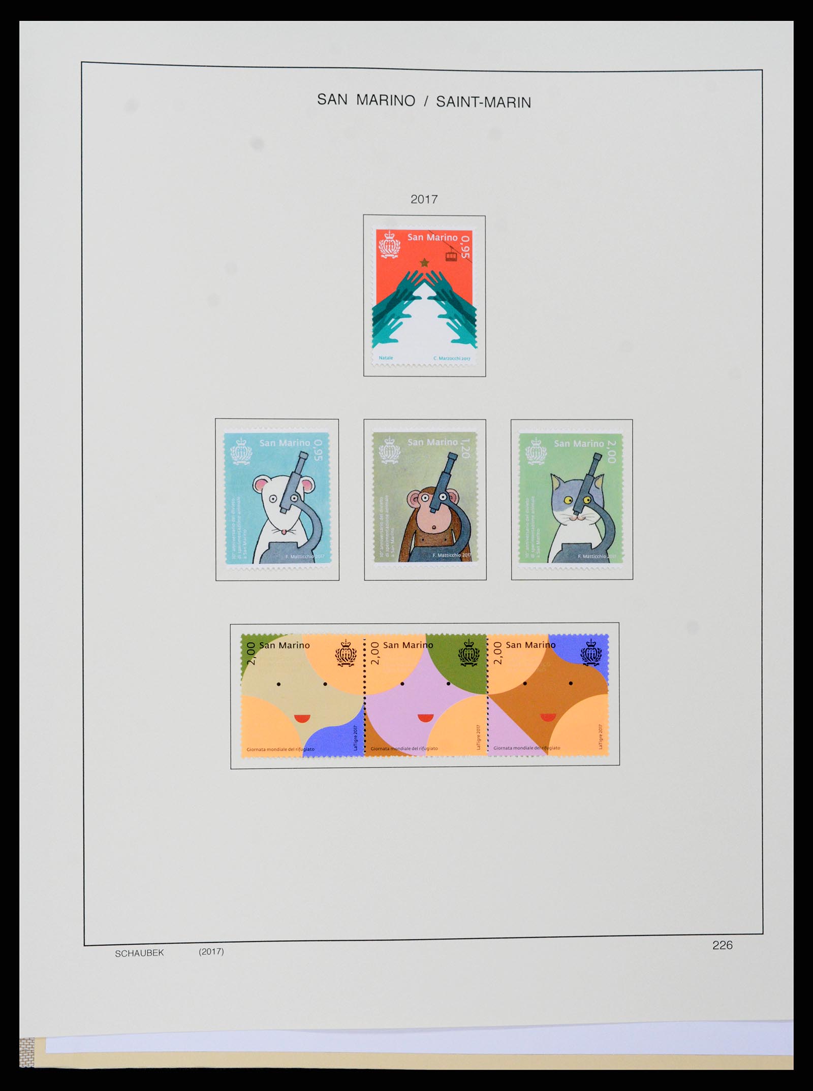 37556 299 - Postzegelverzameling 37556 San Marino 1877-2017.