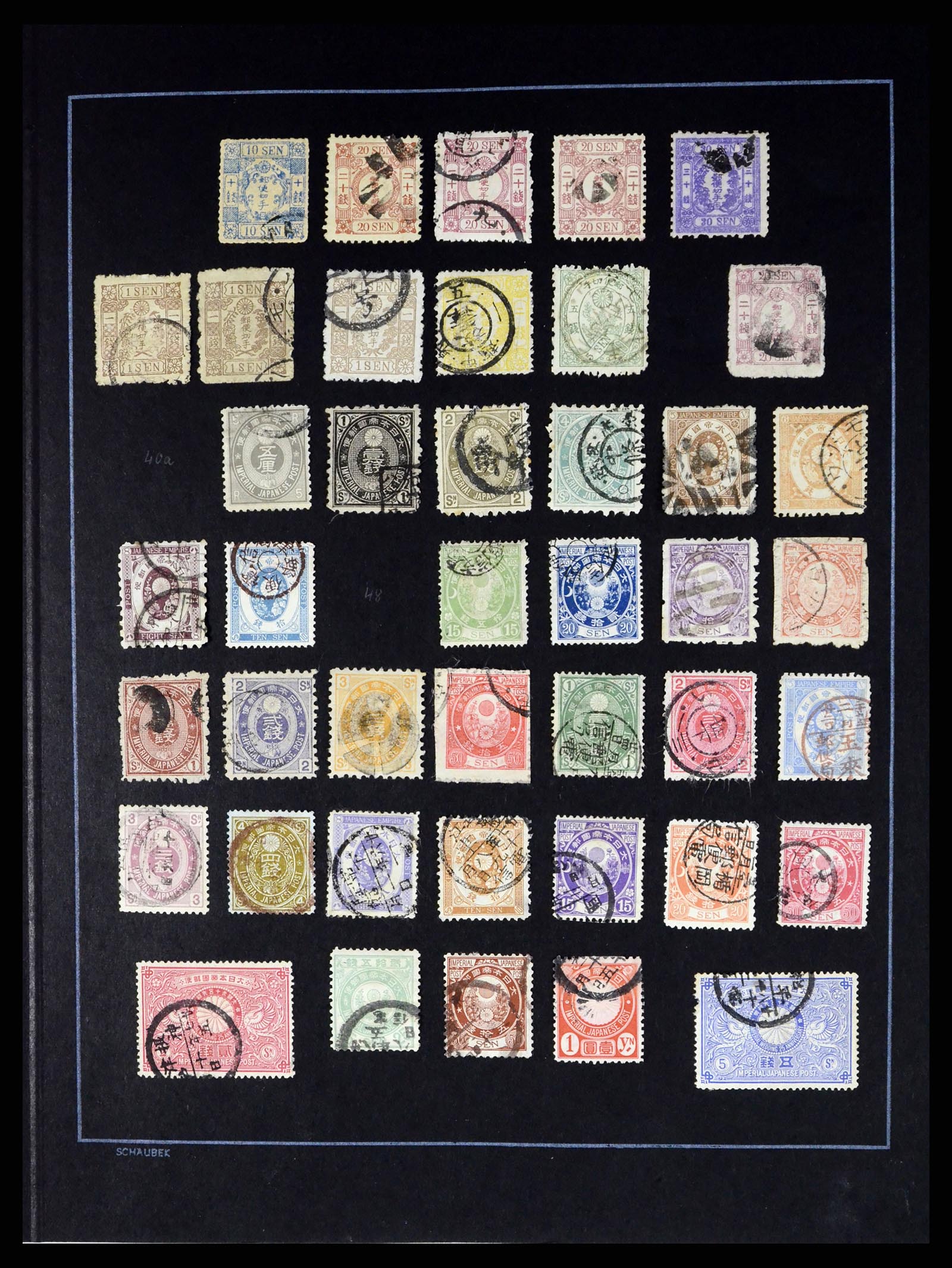 37558 003 - Stamp collection 37558 Japan 1871-1989.