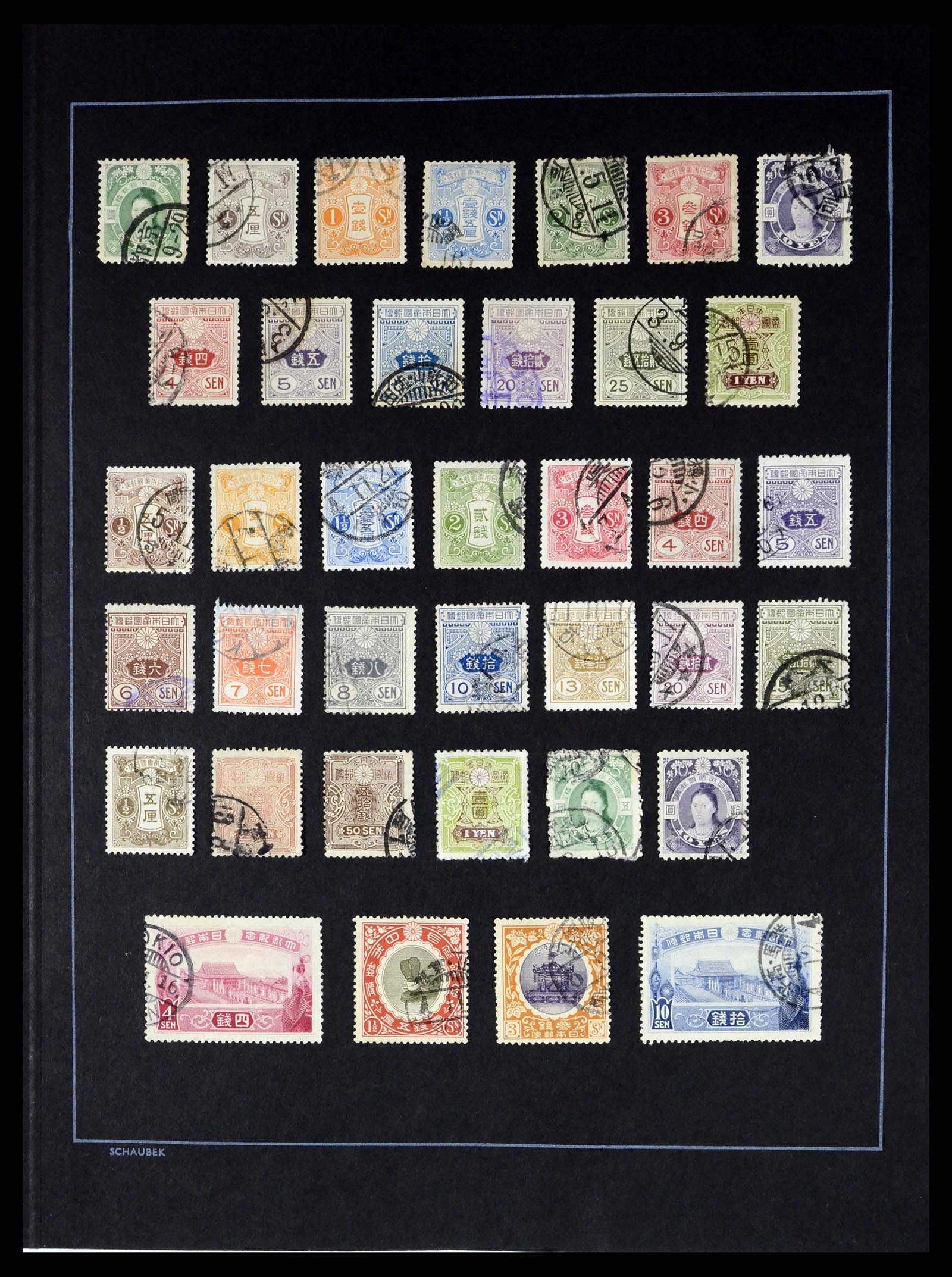 37558 006 - Stamp collection 37558 Japan 1871-1989.