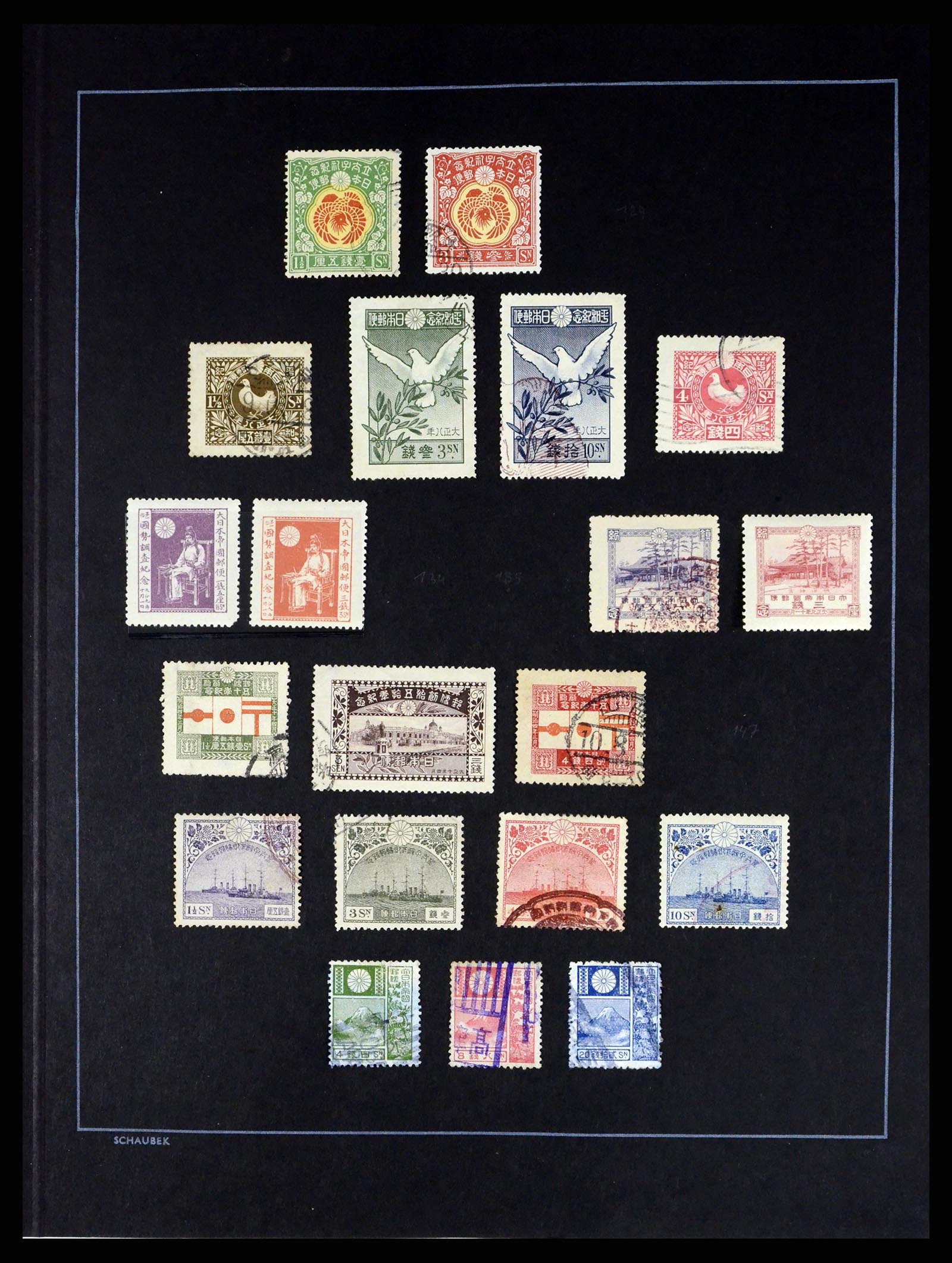 37558 007 - Stamp collection 37558 Japan 1871-1989.