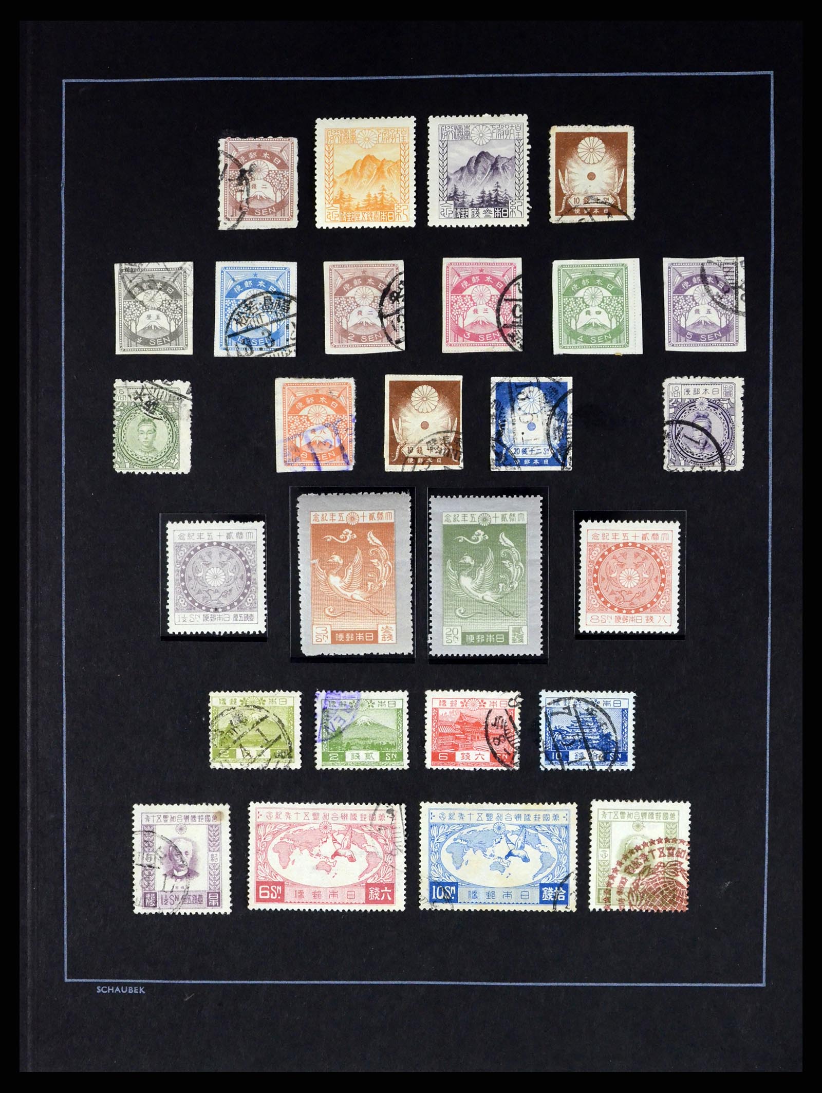 37558 008 - Stamp collection 37558 Japan 1871-1989.