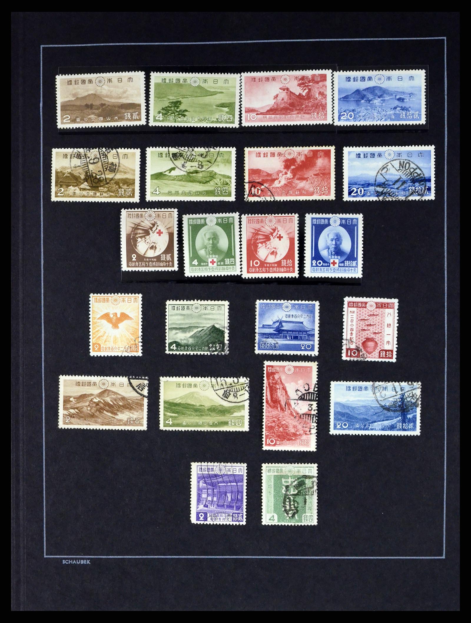 37558 013 - Stamp collection 37558 Japan 1871-1989.