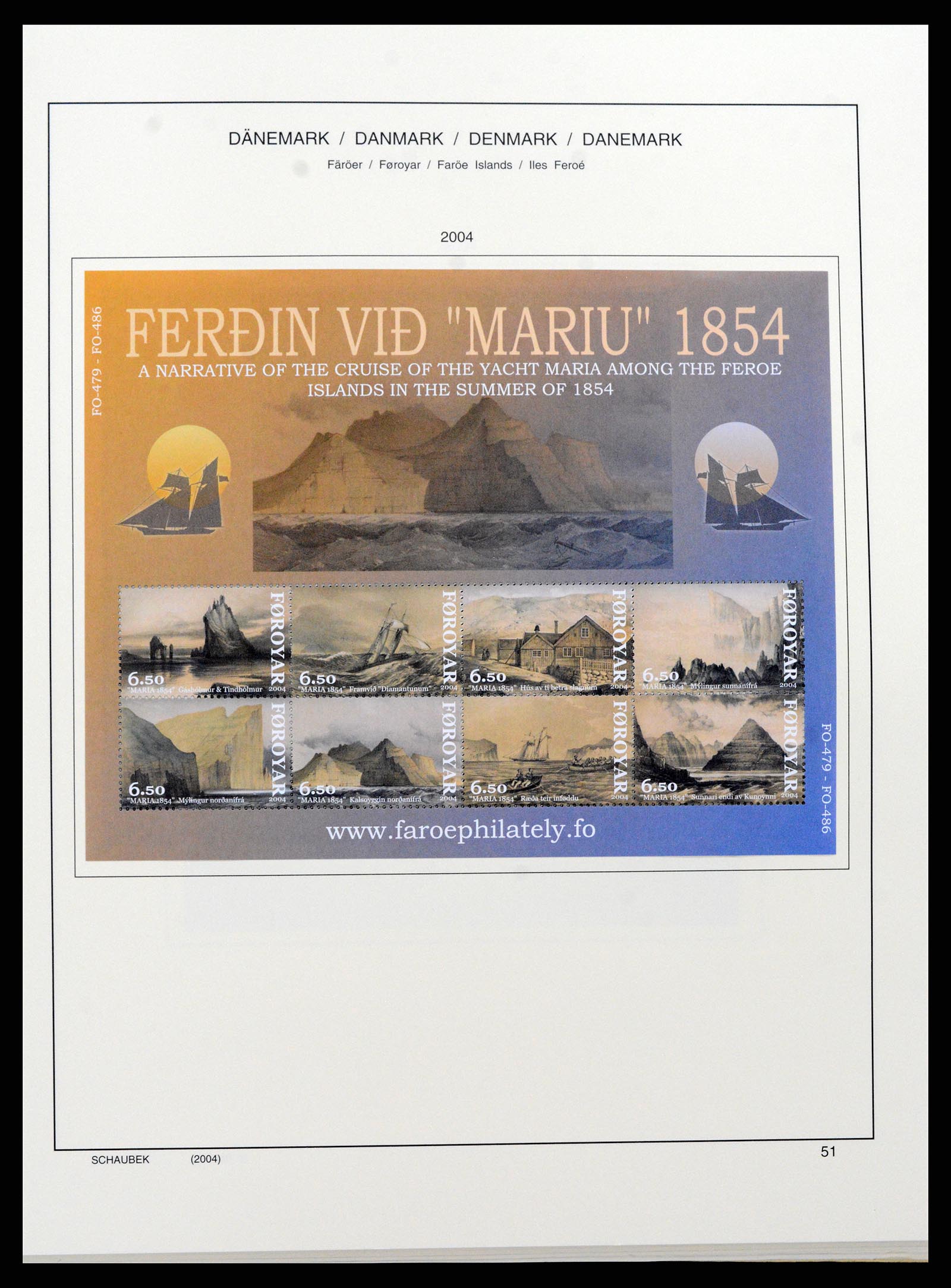 37559 066 - Stamp collection 37559 Faroe Islands 1919-2018.