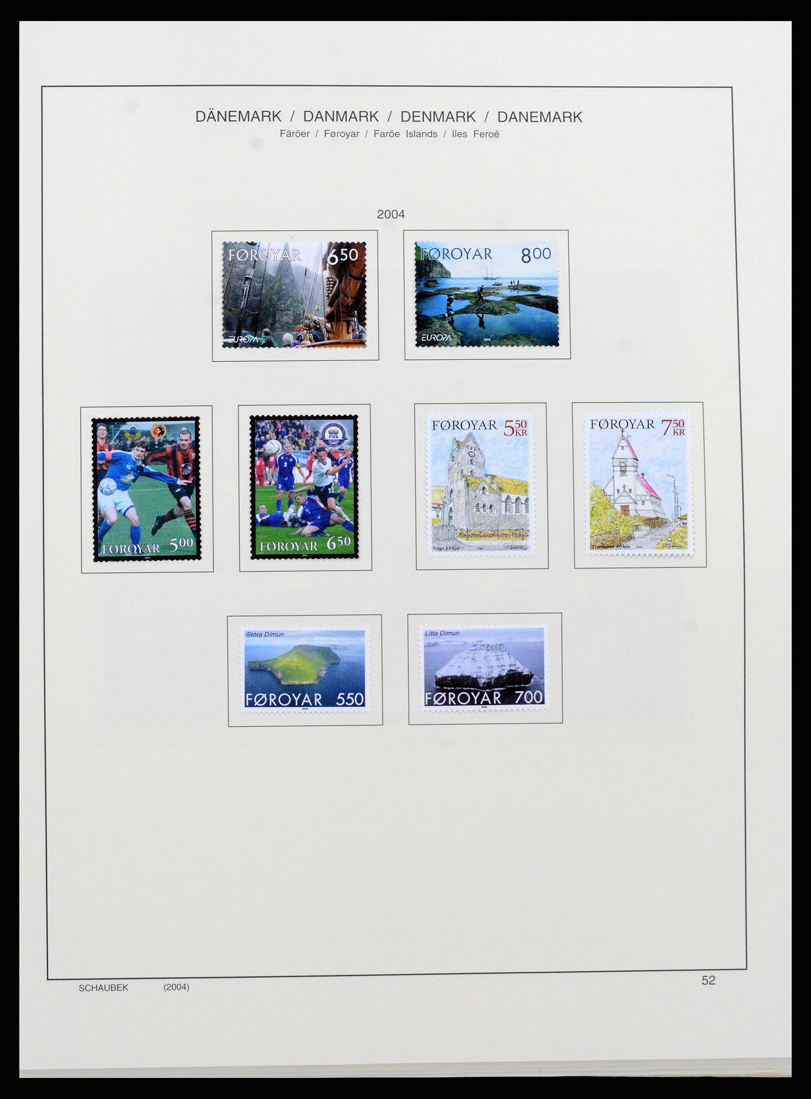 37559 068 - Stamp collection 37559 Faroe Islands 1919-2018.
