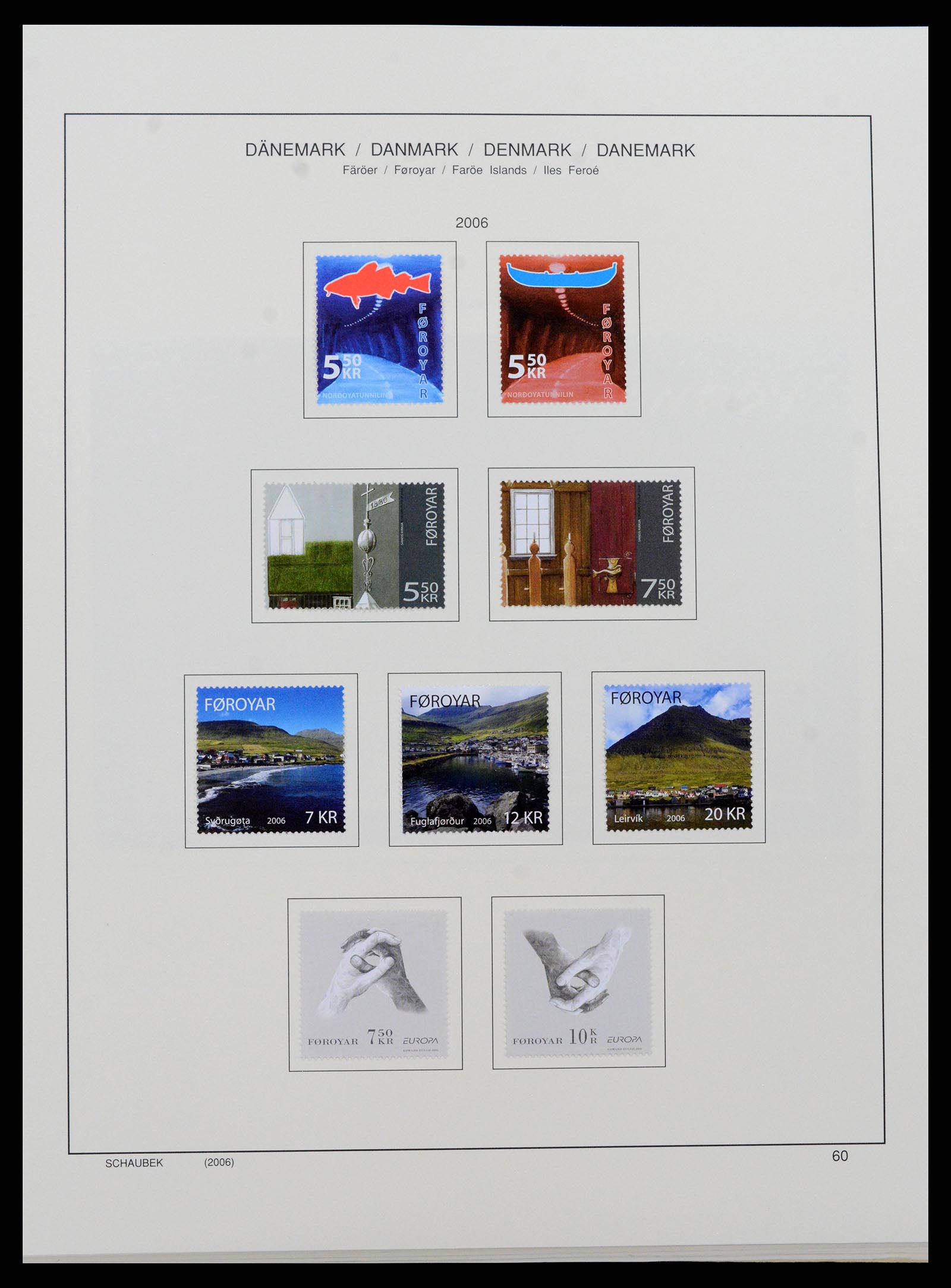37559 078 - Stamp collection 37559 Faroe Islands 1919-2018.