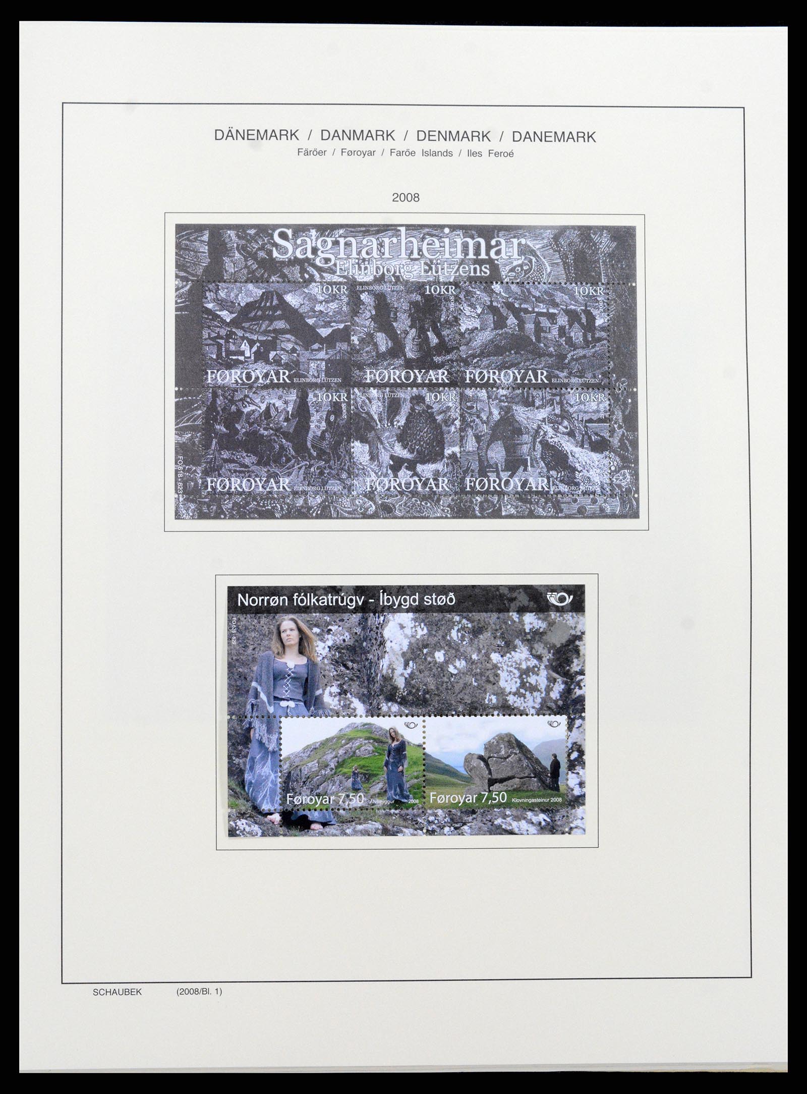 37559 086 - Stamp collection 37559 Faroe Islands 1919-2018.