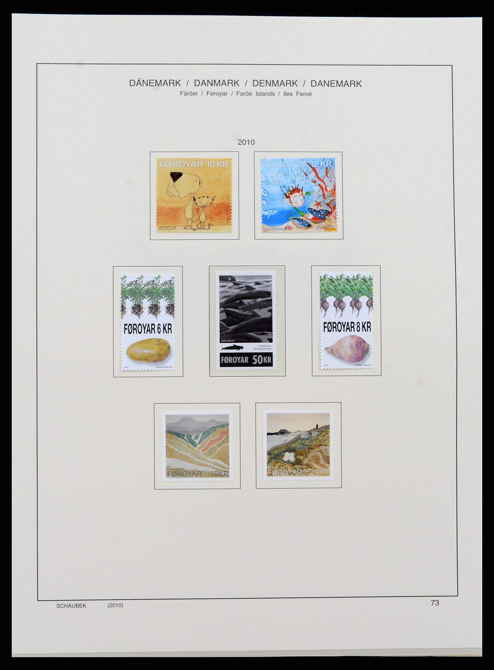 37559 095 - Stamp collection 37559 Faroe Islands 1919-2018.
