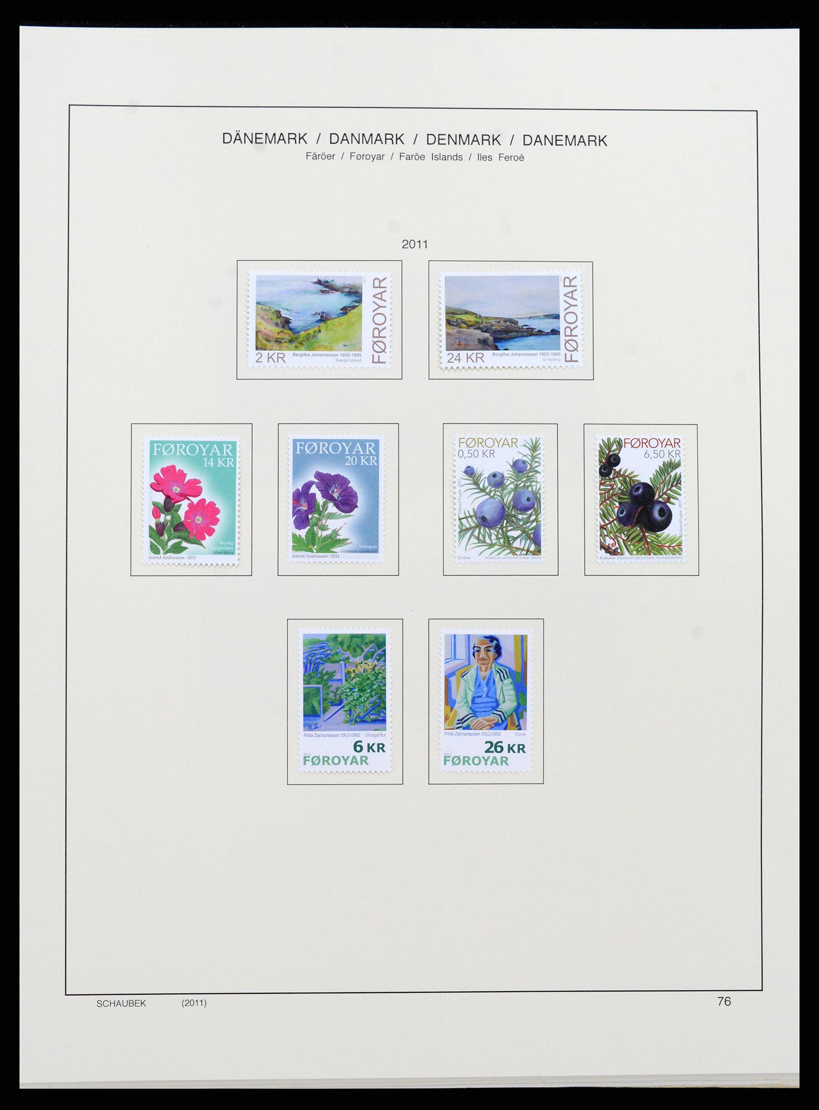 37559 099 - Stamp collection 37559 Faroe Islands 1919-2018.
