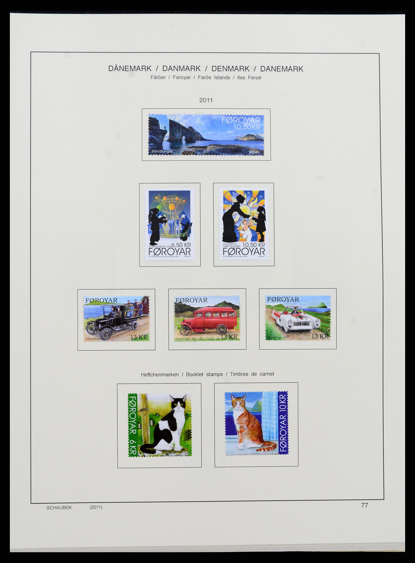 37559 101 - Stamp collection 37559 Faroe Islands 1919-2018.
