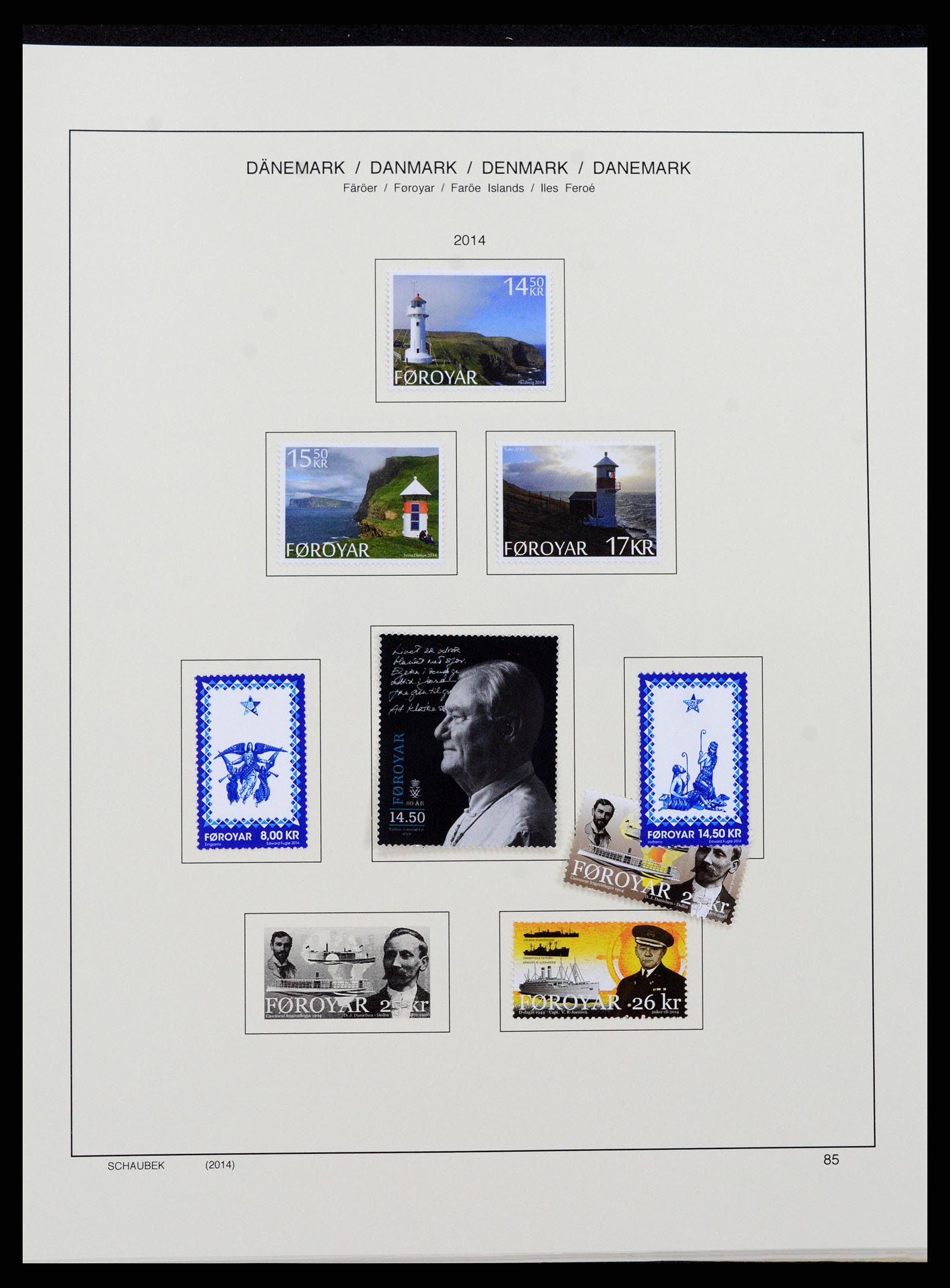 37559 113 - Stamp collection 37559 Faroe Islands 1919-2018.