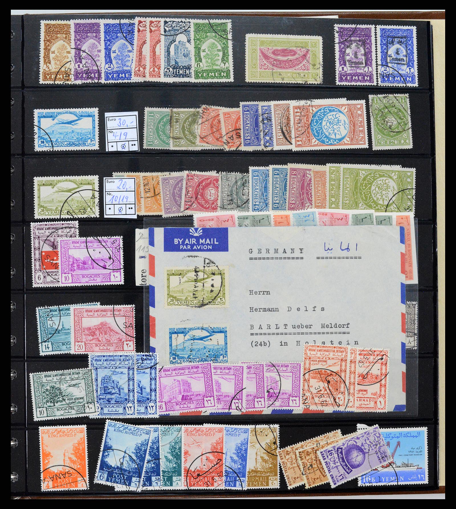 37562 003 - Stamp collection 37562 Yemen 1930-1995.