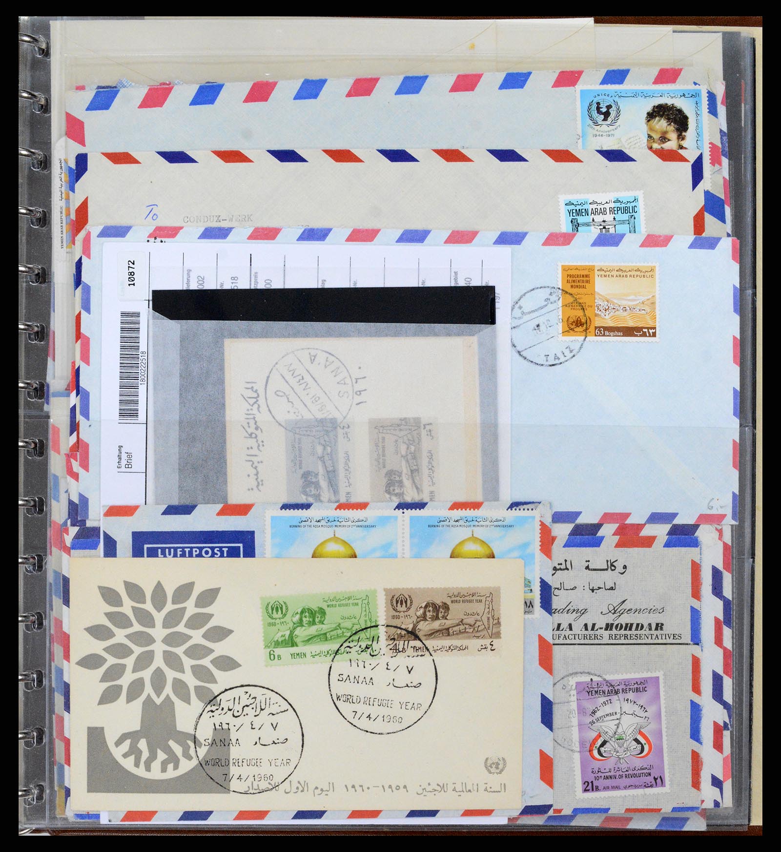 37562 011 - Stamp collection 37562 Yemen 1930-1995.