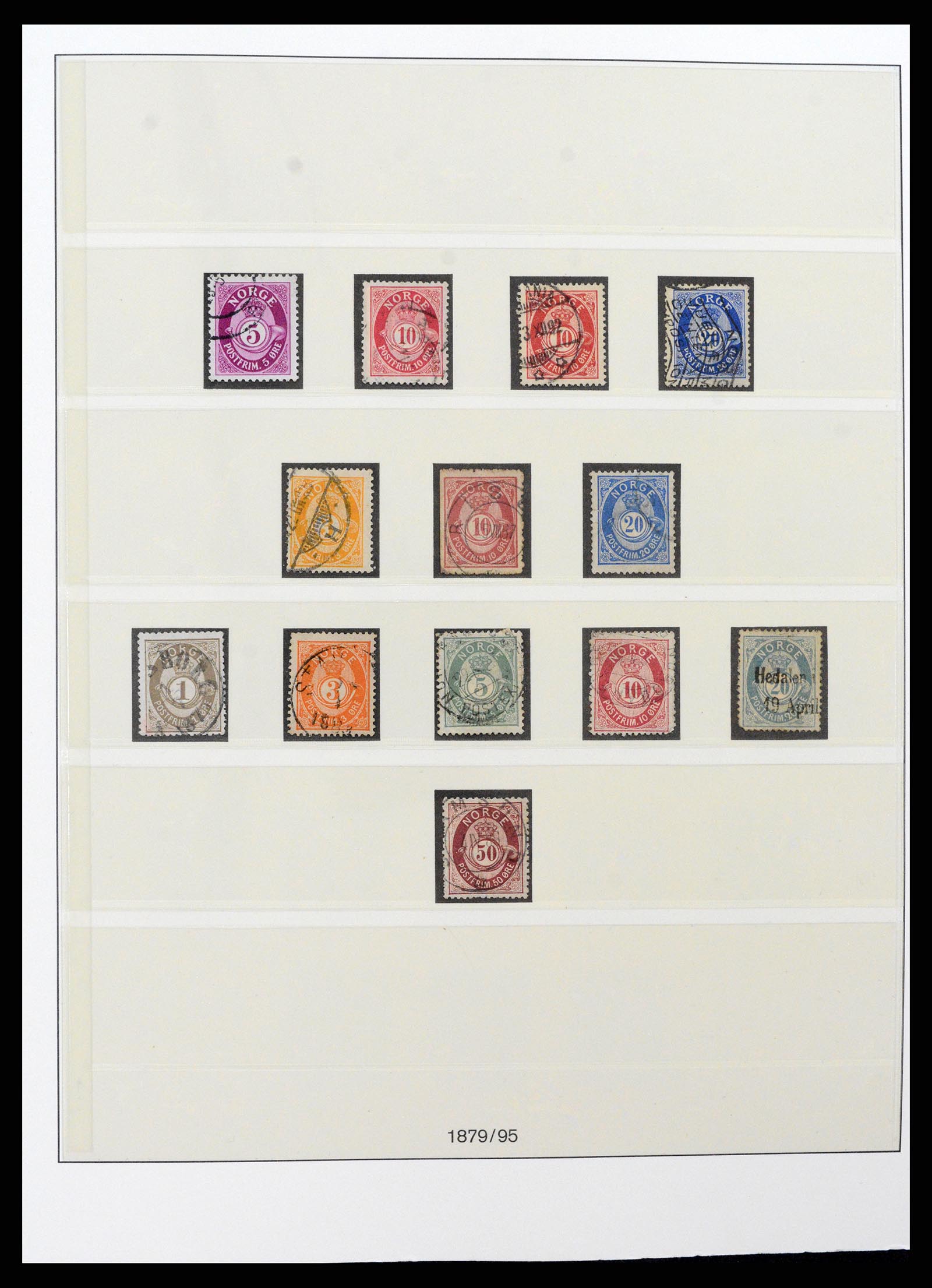 37567 003 - Postzegelverzameling 37567 Noorwegen 1855-2020!