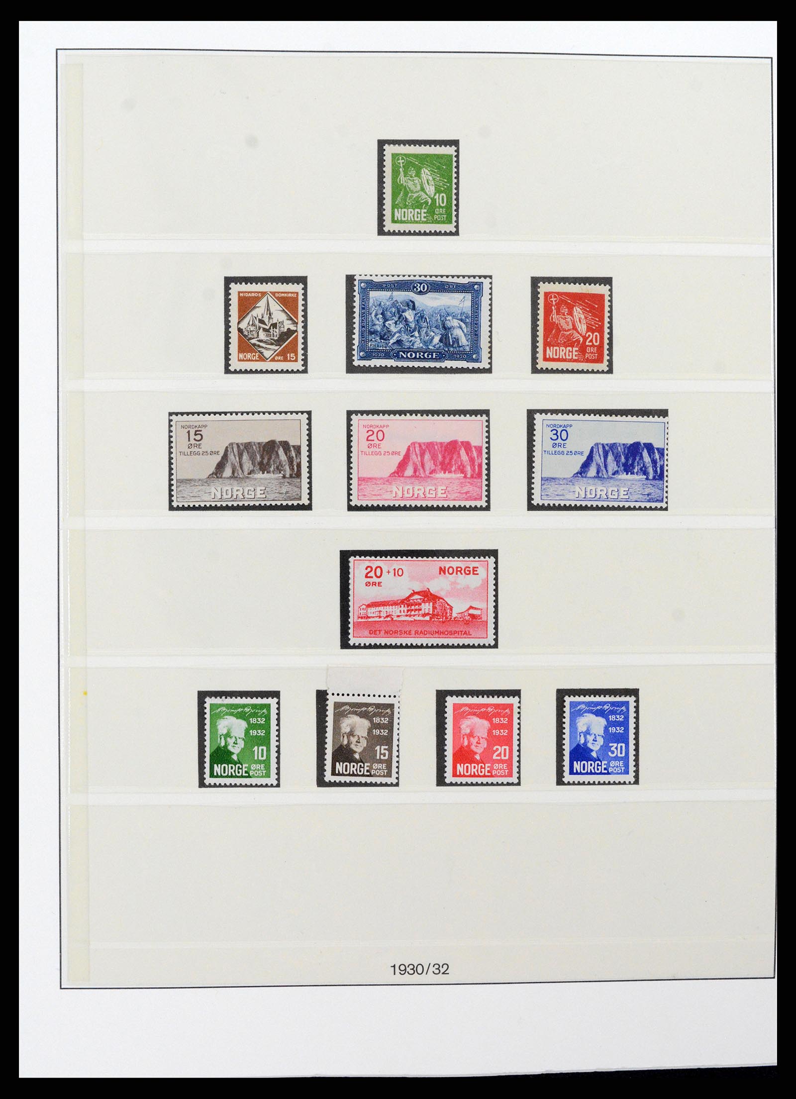 37567 009 - Postzegelverzameling 37567 Noorwegen 1855-2020!