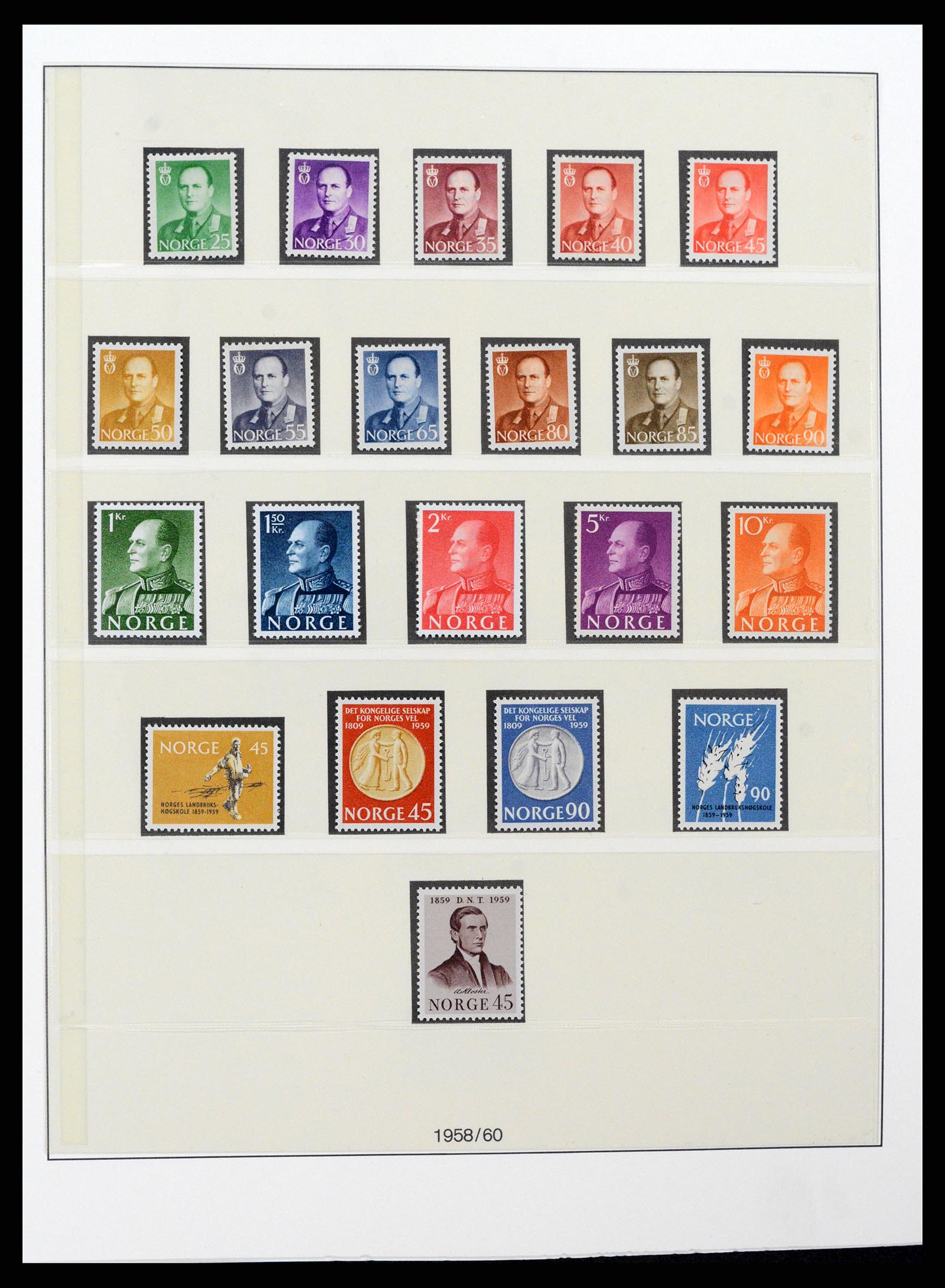 37567 025 - Postzegelverzameling 37567 Noorwegen 1855-2020!