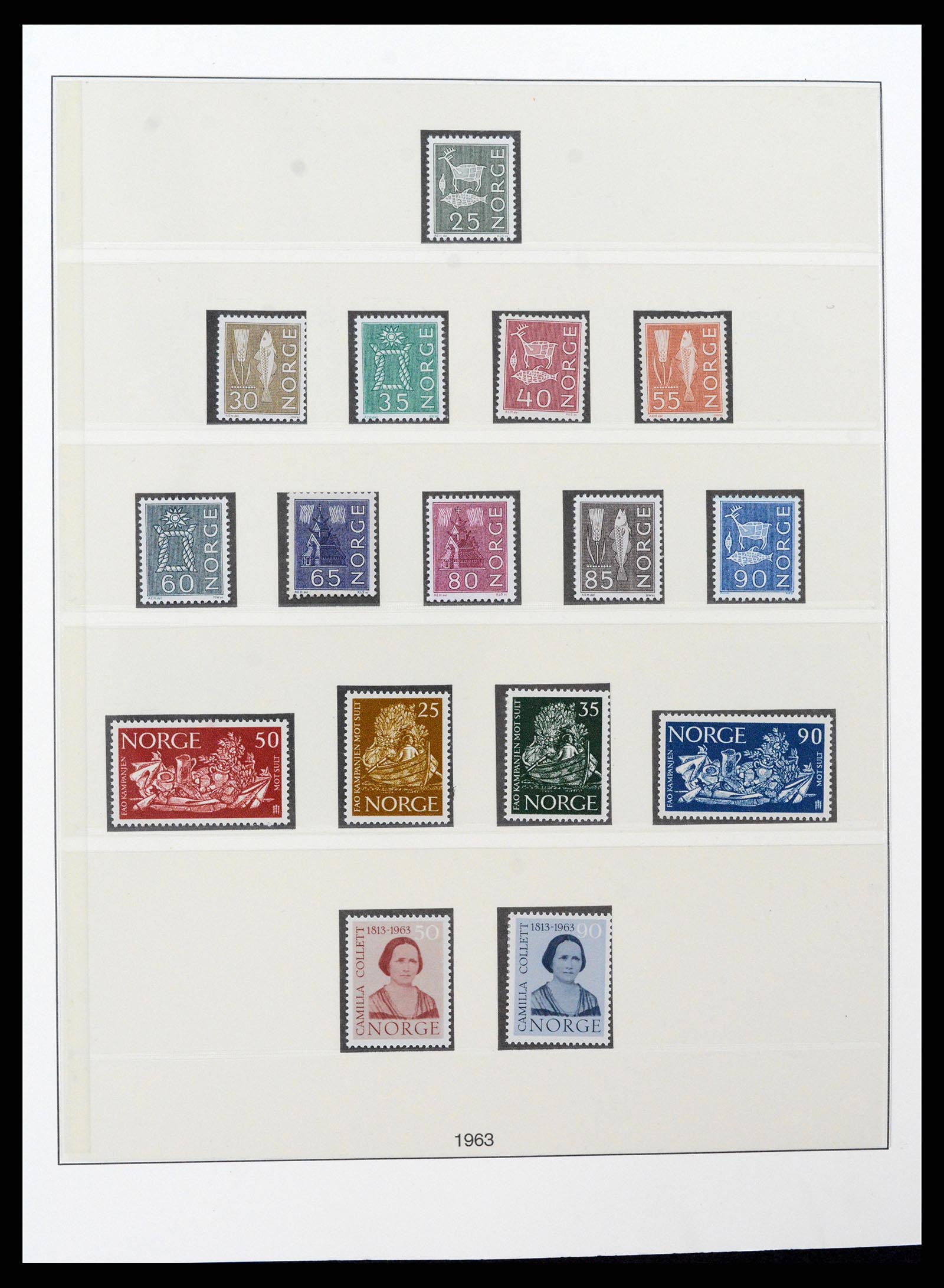 37567 029 - Postzegelverzameling 37567 Noorwegen 1855-2020!