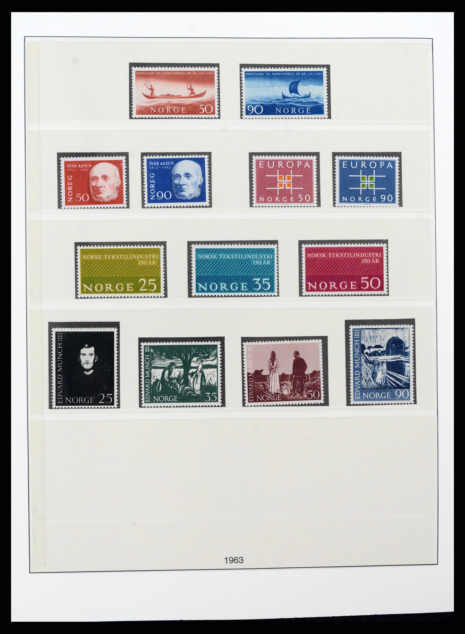 37567 030 - Postzegelverzameling 37567 Noorwegen 1855-2020!