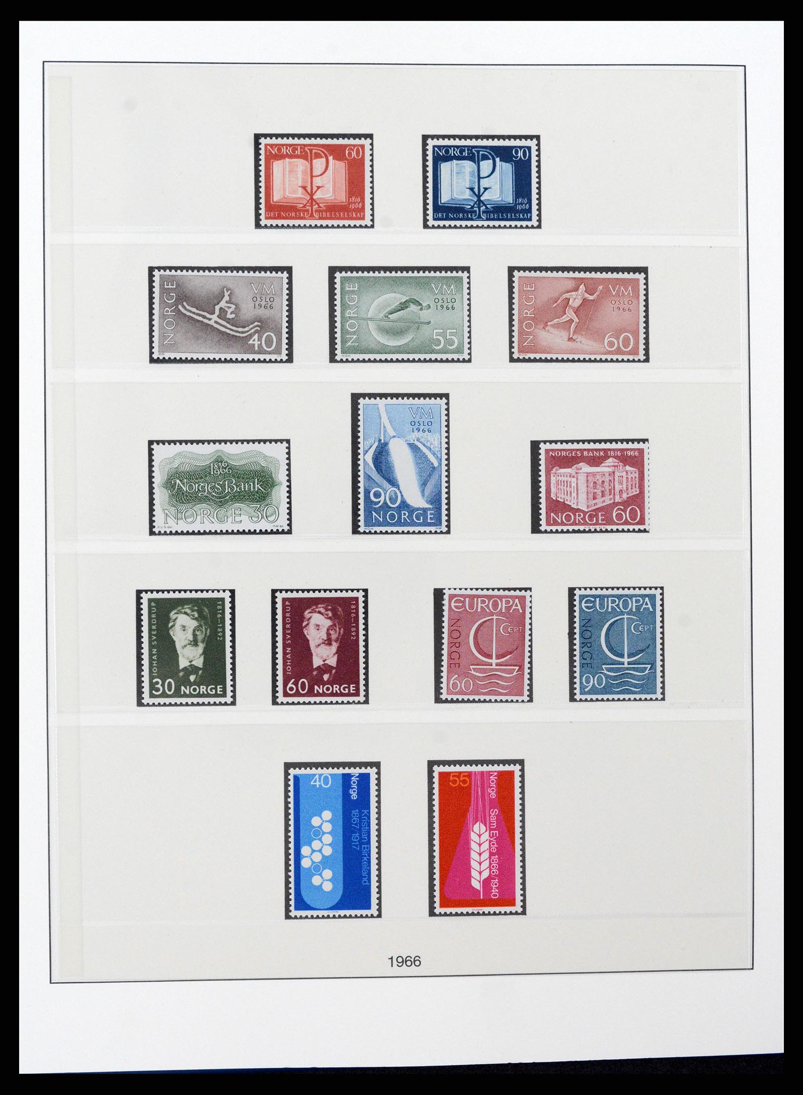 37567 033 - Postzegelverzameling 37567 Noorwegen 1855-2020!
