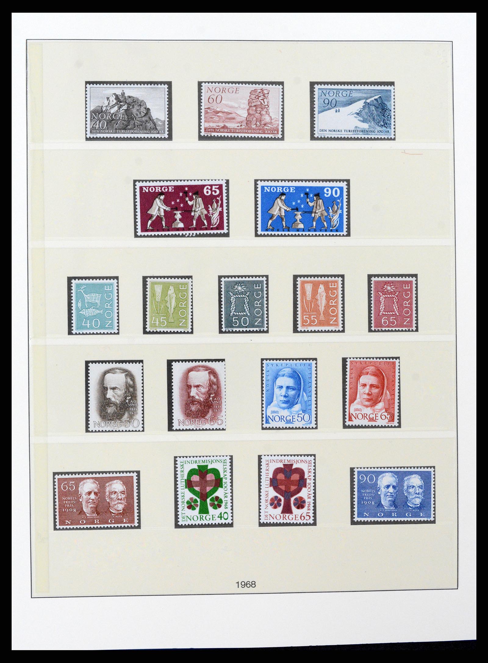 37567 035 - Postzegelverzameling 37567 Noorwegen 1855-2020!