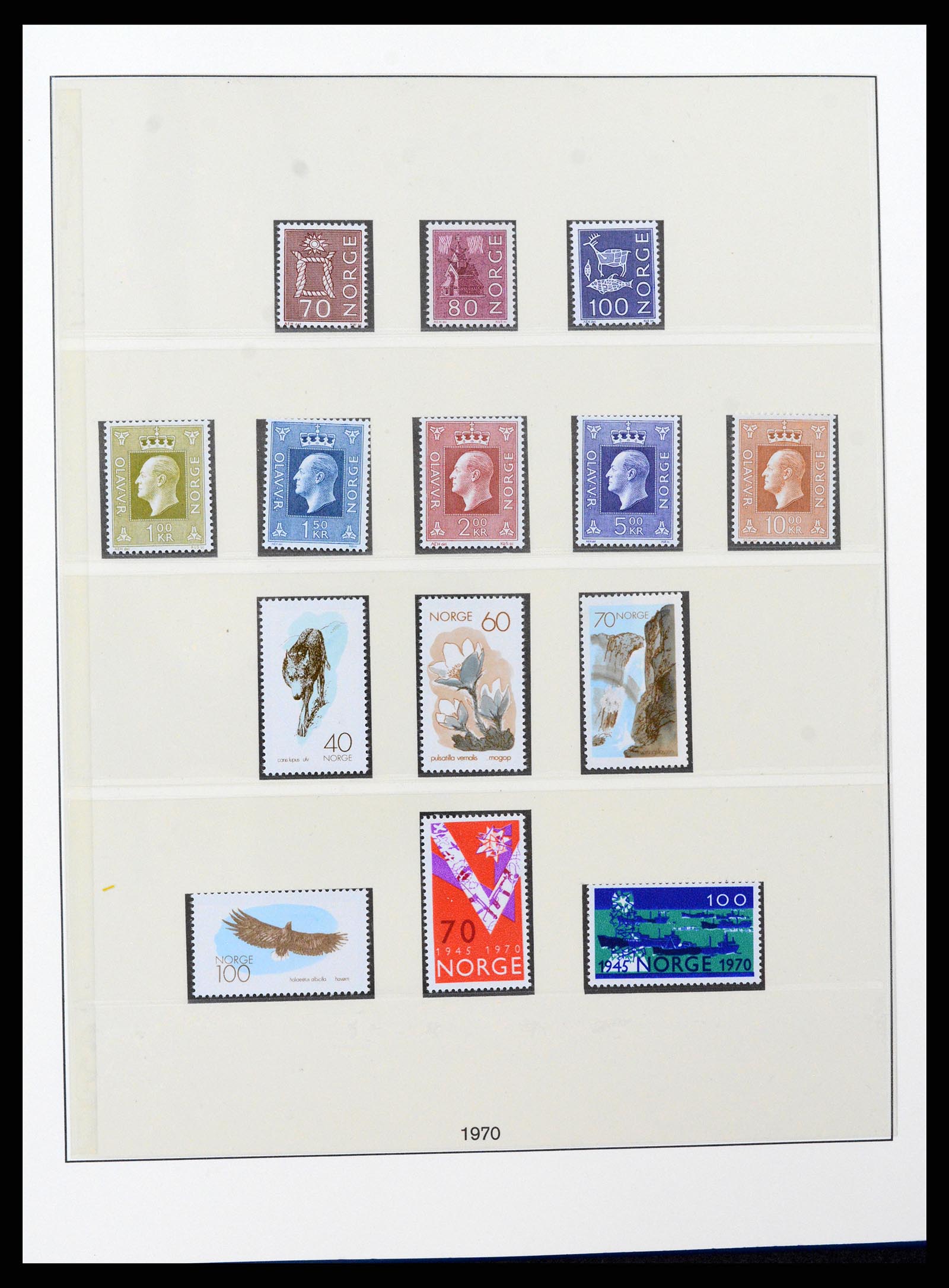 37567 038 - Postzegelverzameling 37567 Noorwegen 1855-2020!