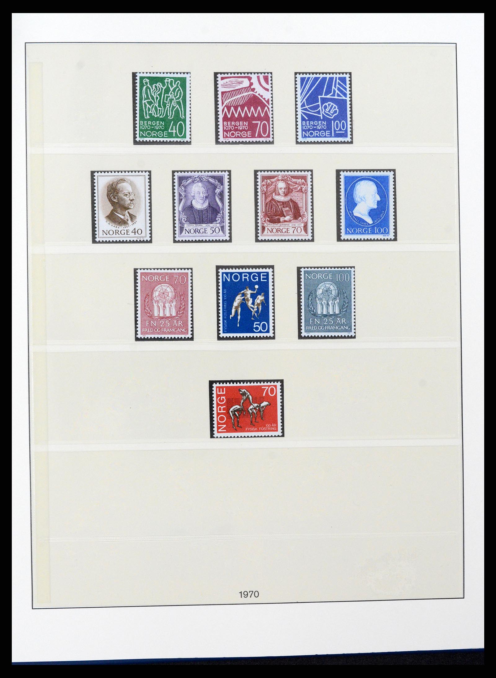 37567 039 - Postzegelverzameling 37567 Noorwegen 1855-2020!
