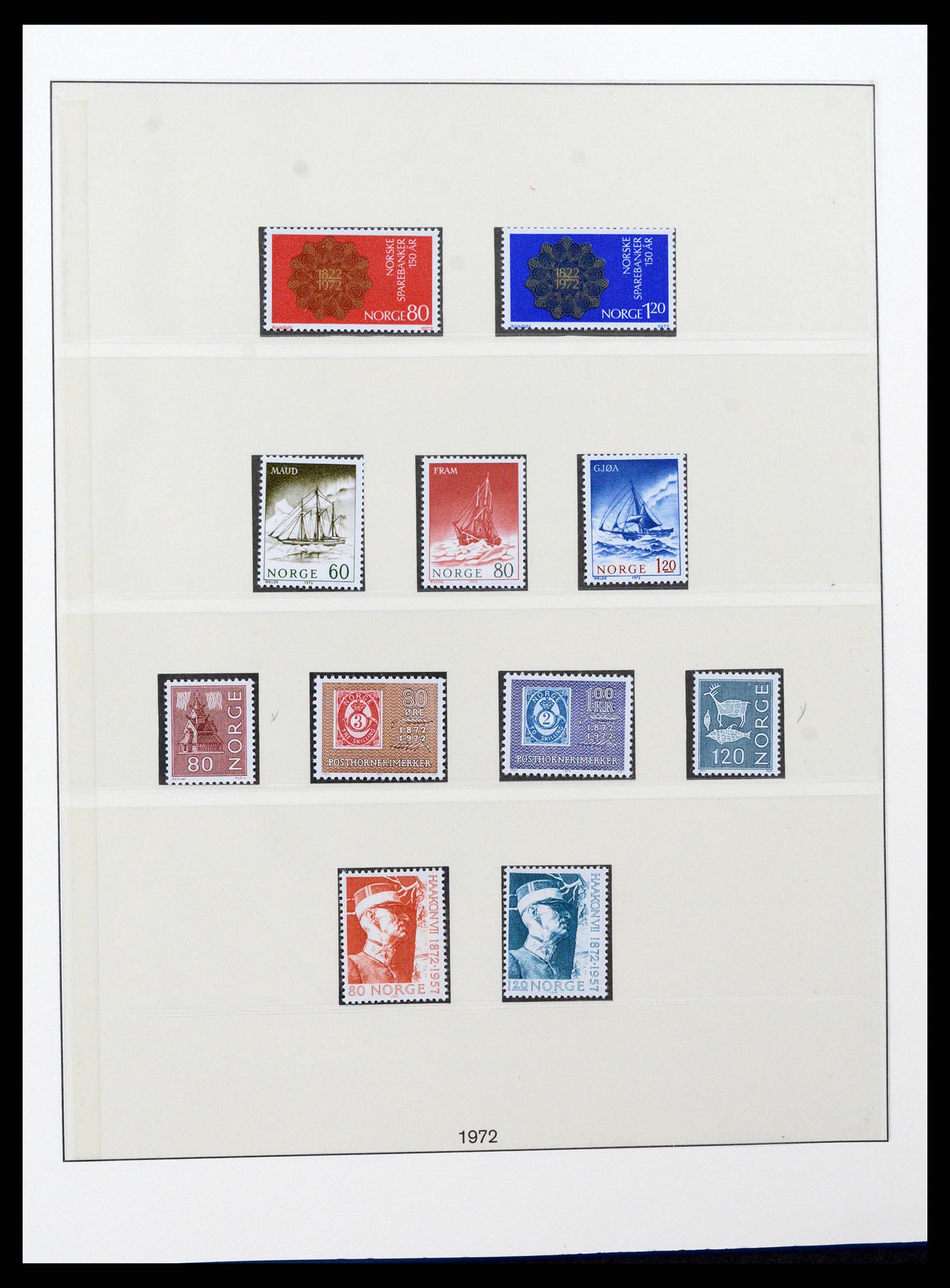 37567 041 - Postzegelverzameling 37567 Noorwegen 1855-2020!