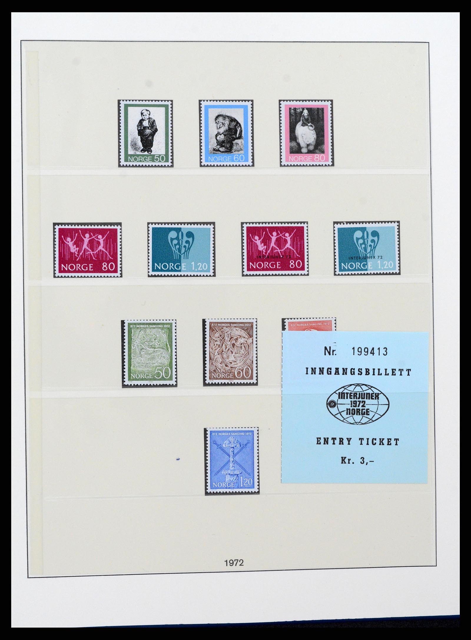 37567 043 - Postzegelverzameling 37567 Noorwegen 1855-2020!
