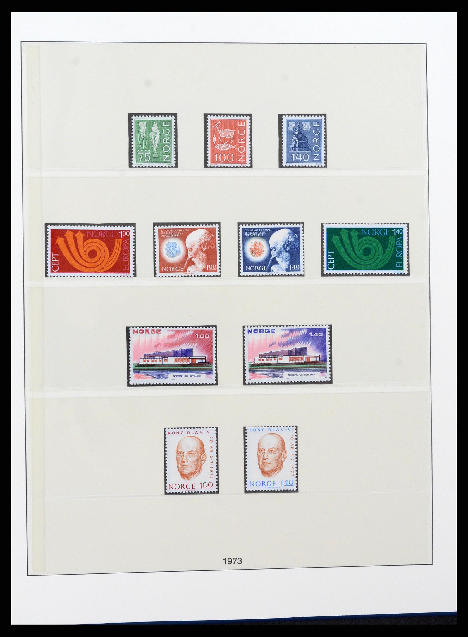 37567 044 - Postzegelverzameling 37567 Noorwegen 1855-2020!