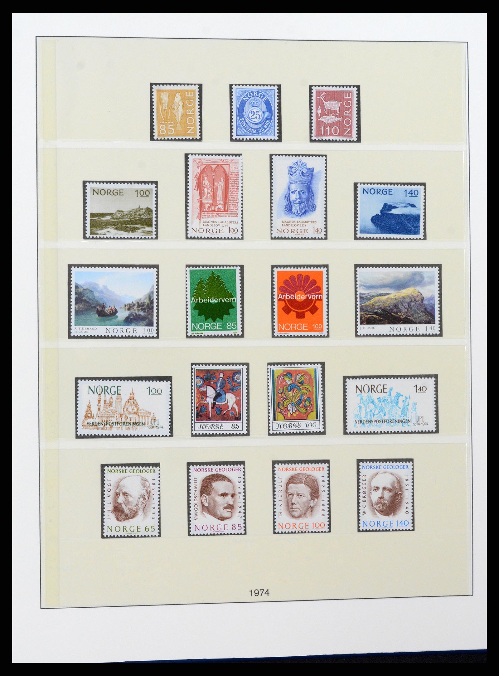 37567 046 - Postzegelverzameling 37567 Noorwegen 1855-2020!