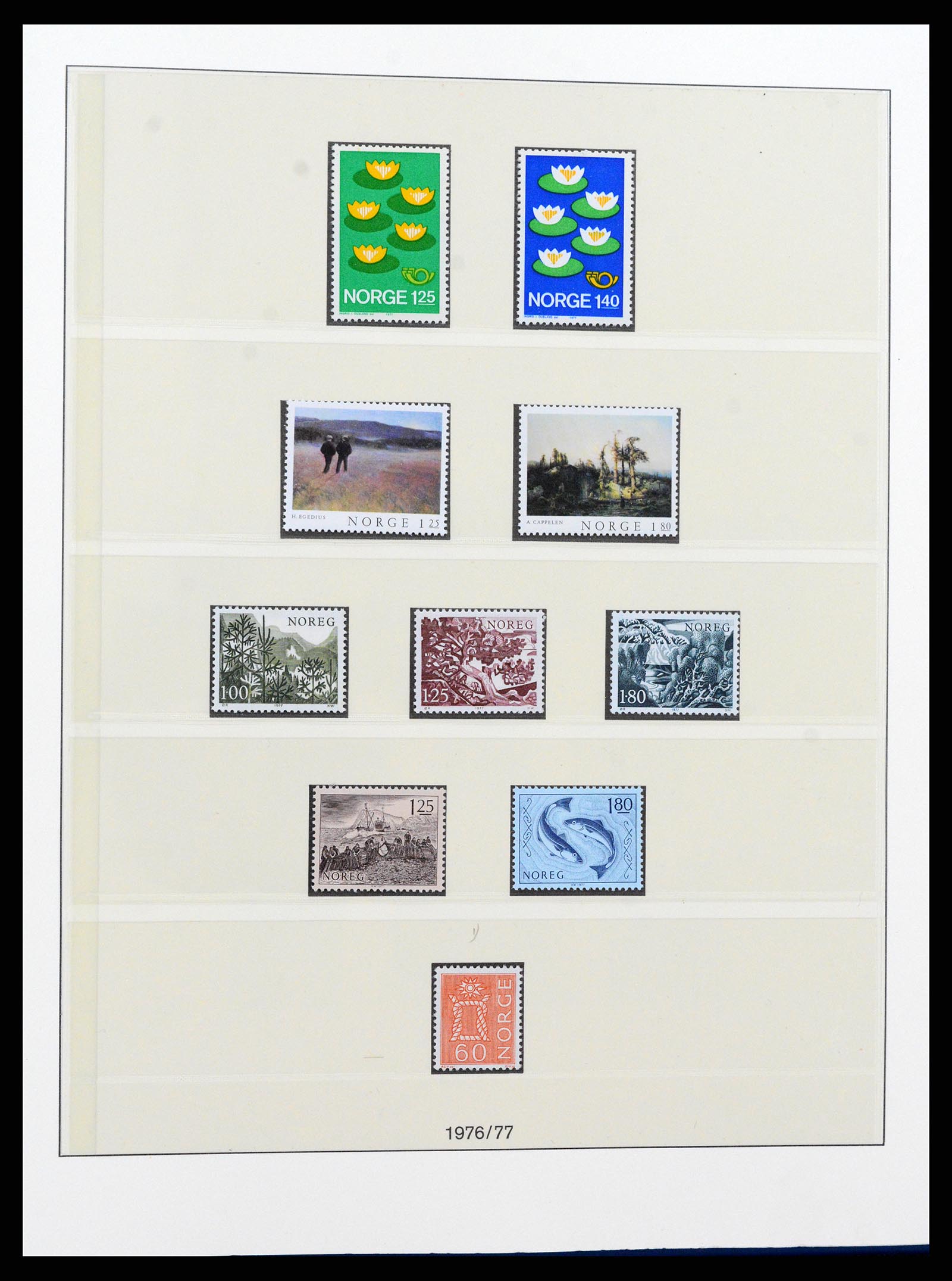 37567 051 - Postzegelverzameling 37567 Noorwegen 1855-2020!