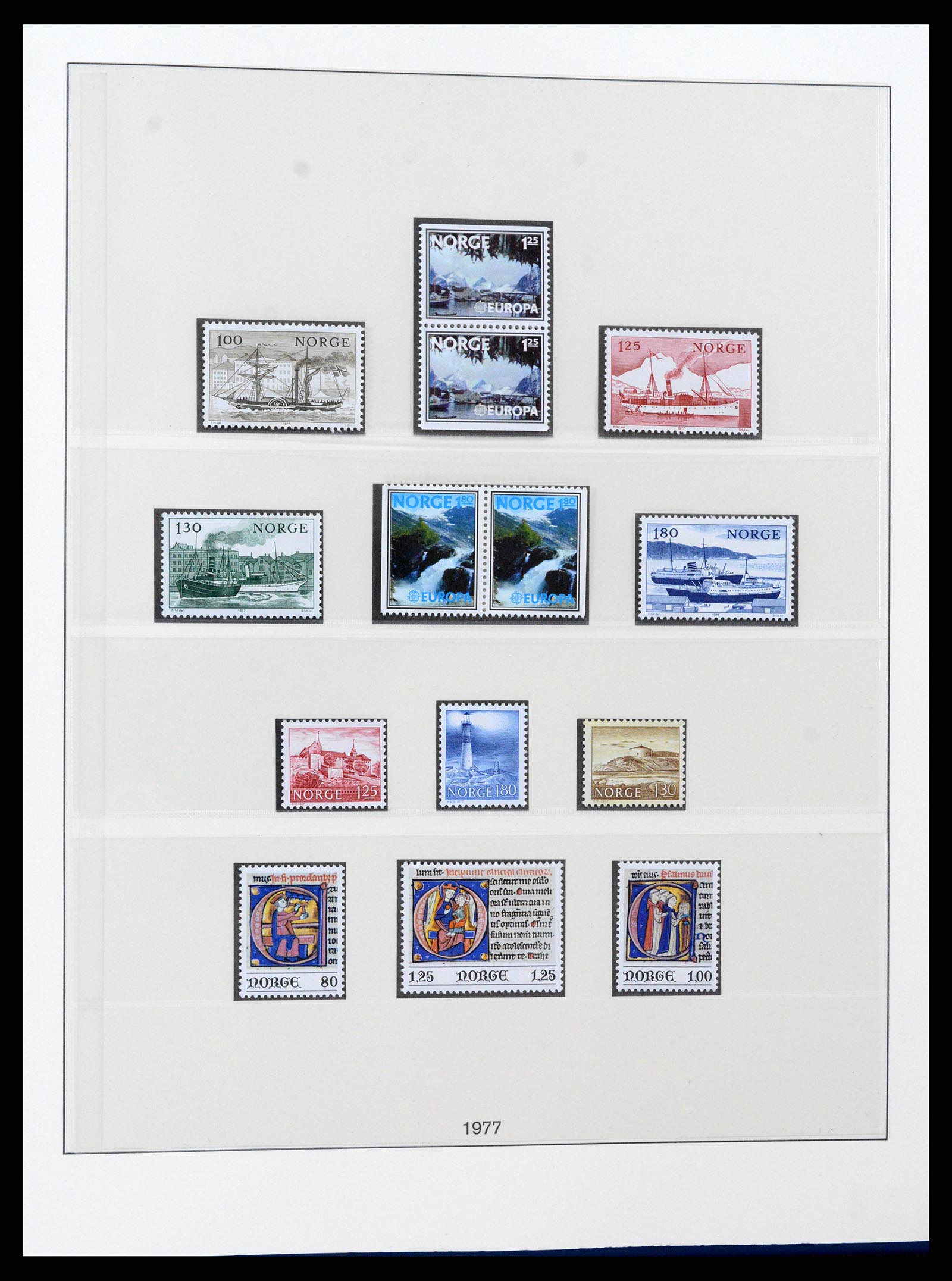 37567 052 - Postzegelverzameling 37567 Noorwegen 1855-2020!