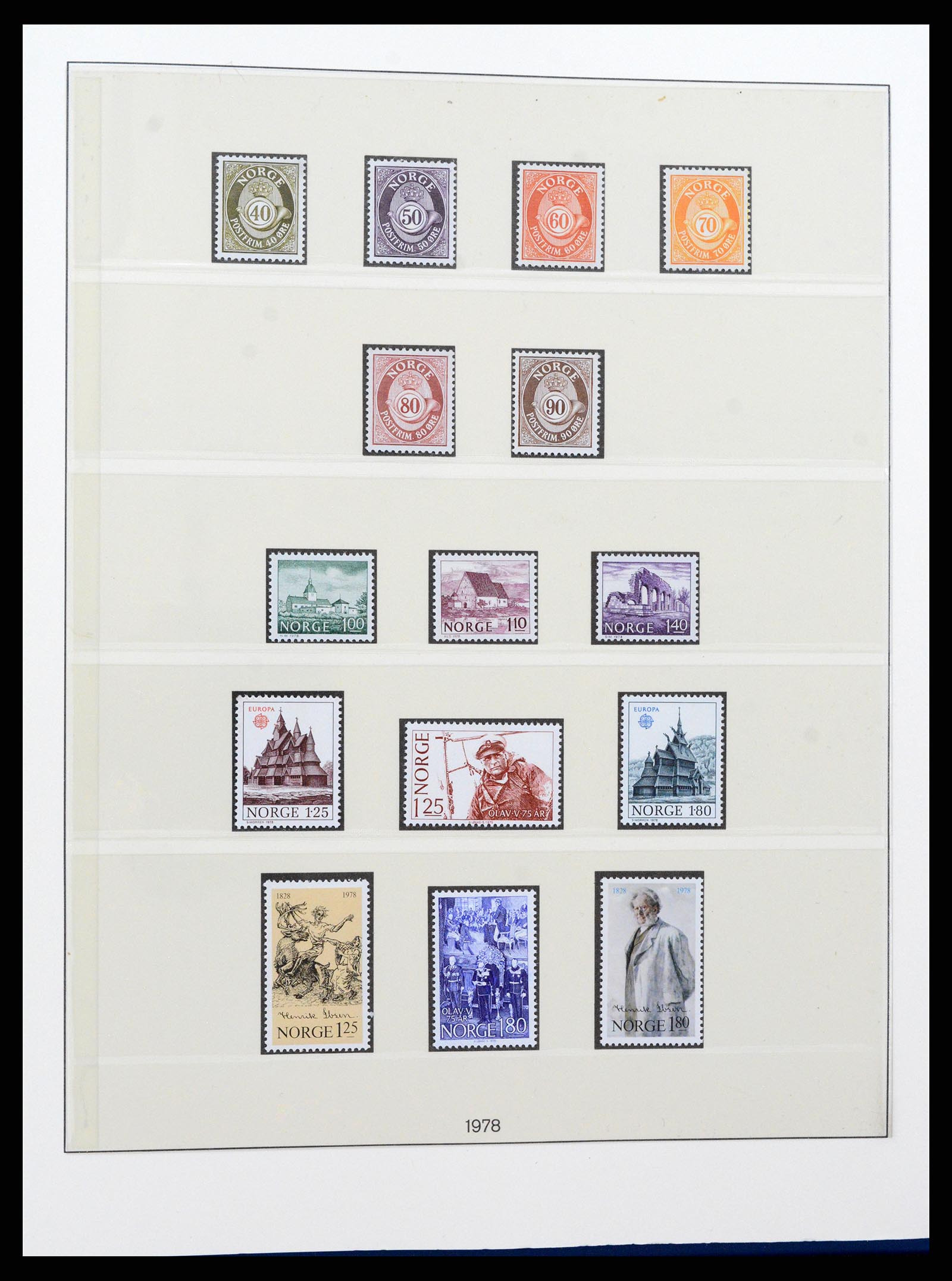 37567 053 - Postzegelverzameling 37567 Noorwegen 1855-2020!