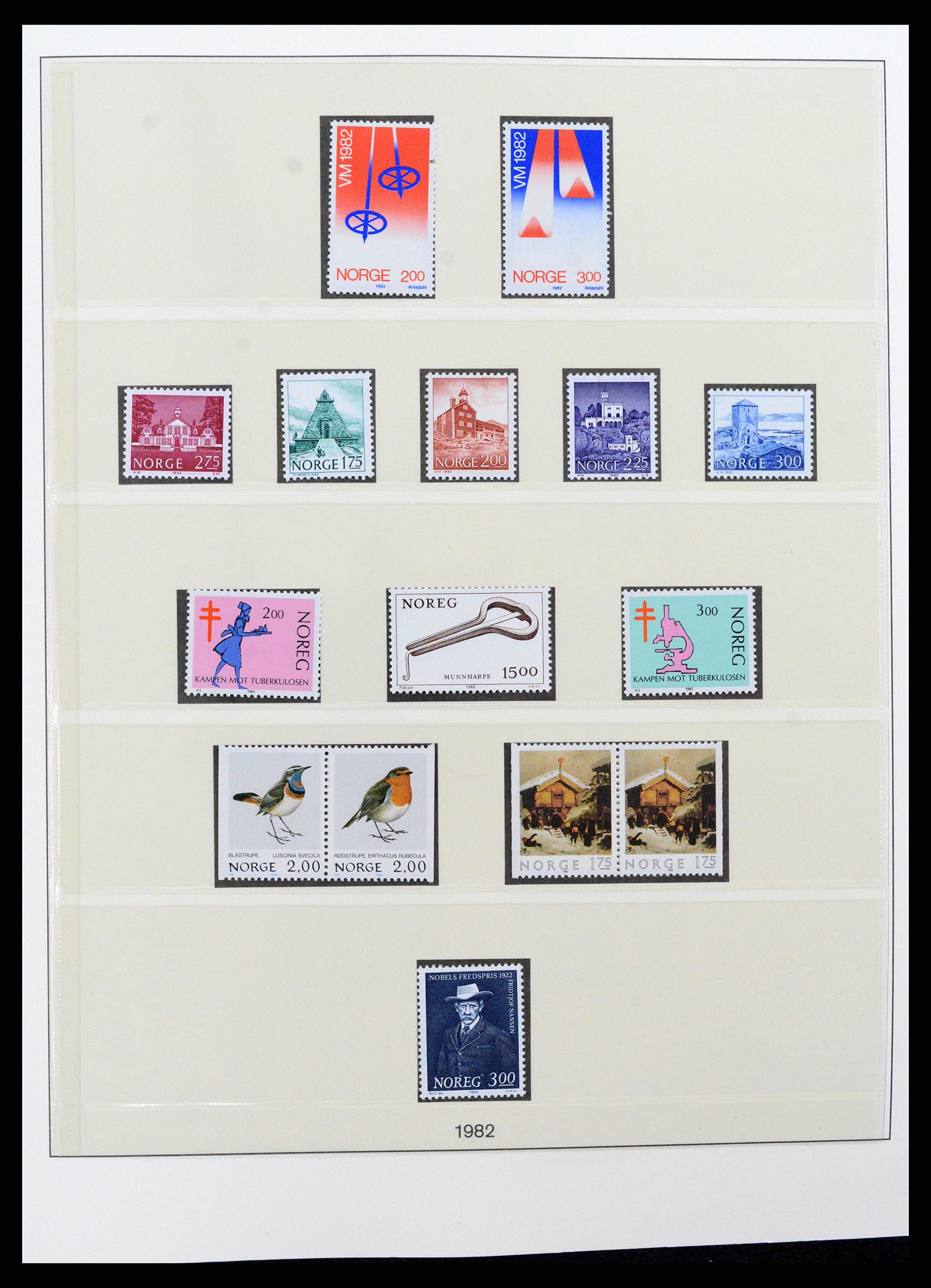 37567 062 - Postzegelverzameling 37567 Noorwegen 1855-2020!
