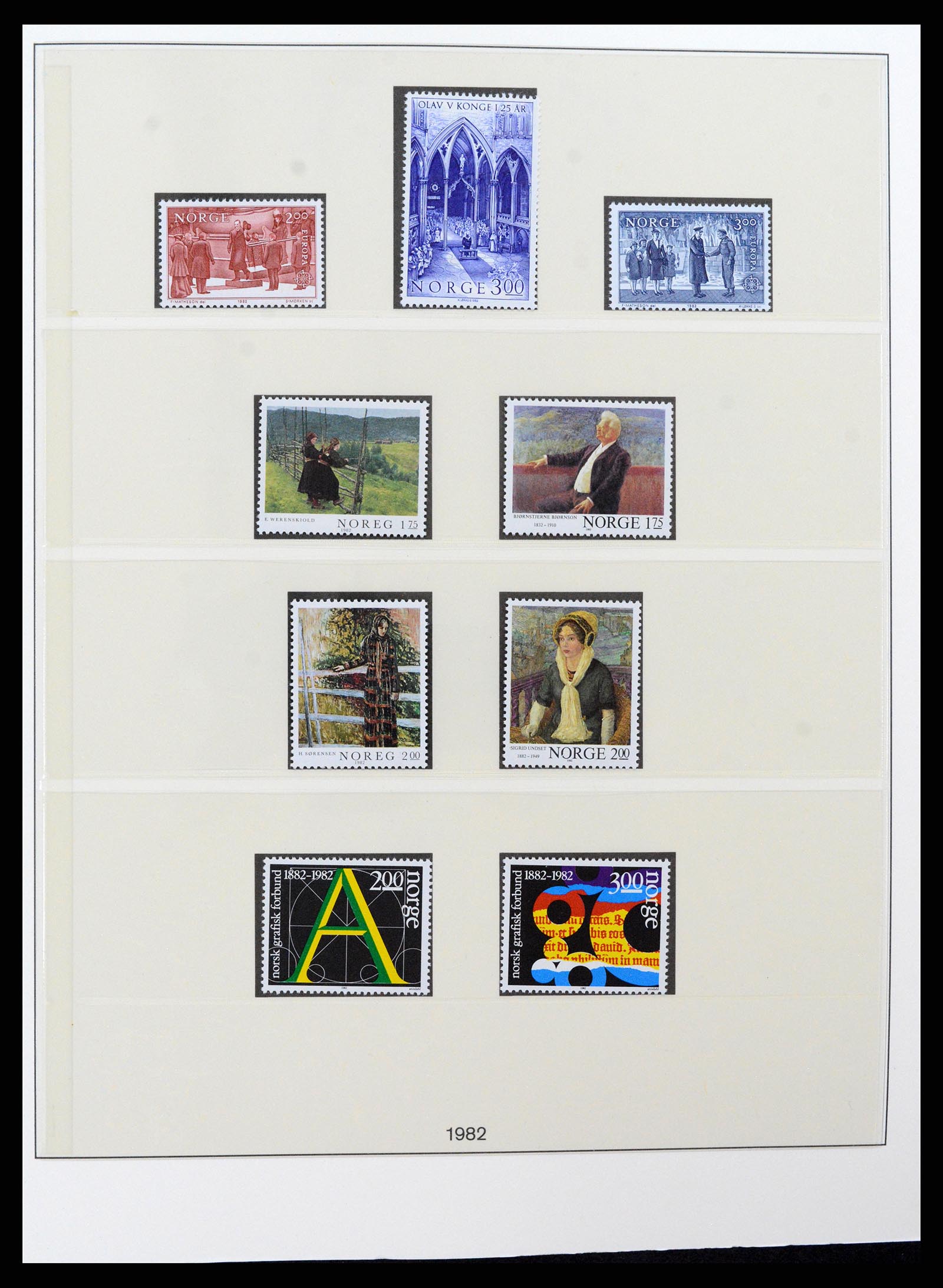 37567 064 - Postzegelverzameling 37567 Noorwegen 1855-2020!
