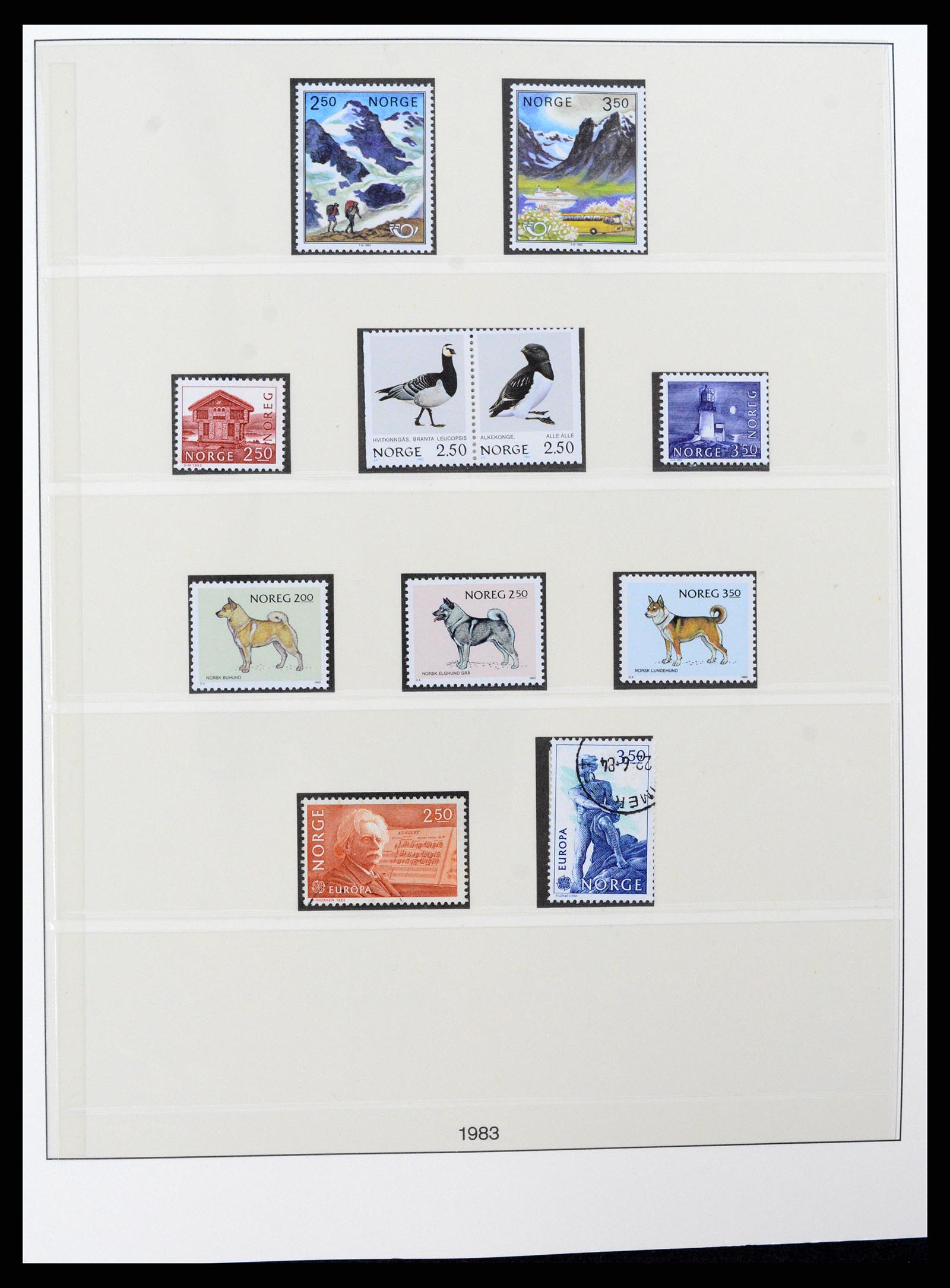 37567 065 - Postzegelverzameling 37567 Noorwegen 1855-2020!