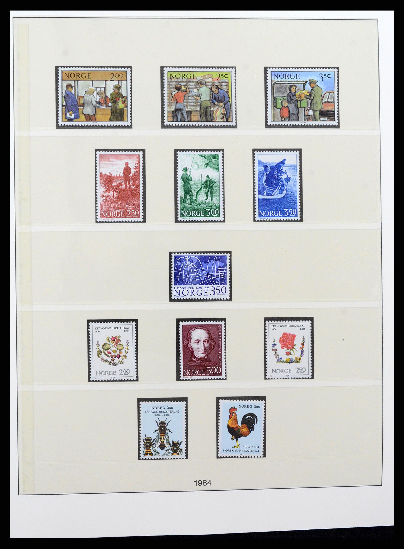 37567 067 - Postzegelverzameling 37567 Noorwegen 1855-2020!